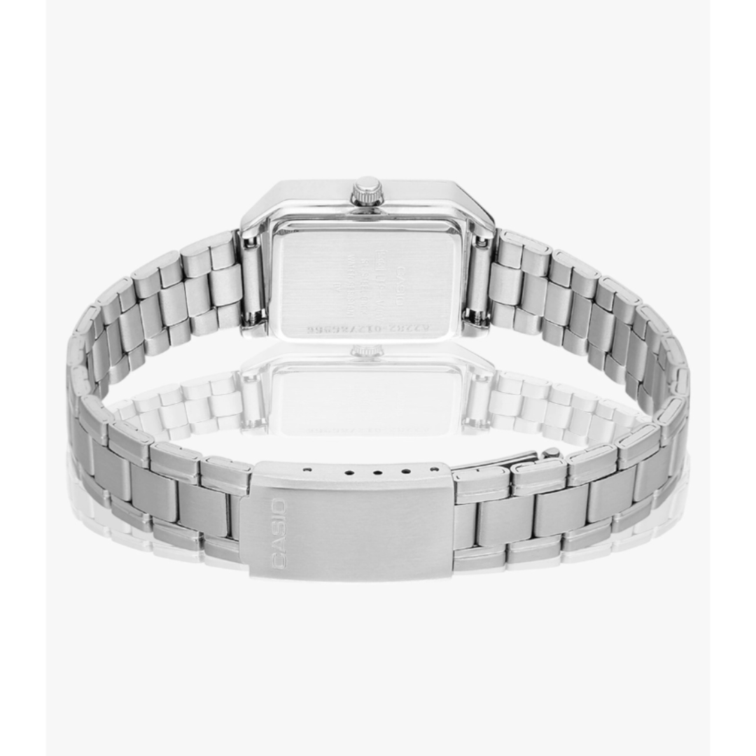 Casio LTP-V007D-7BUDF A2282 | Enticer Women Quartz Silver Dial Analog Stainless Steel Watch