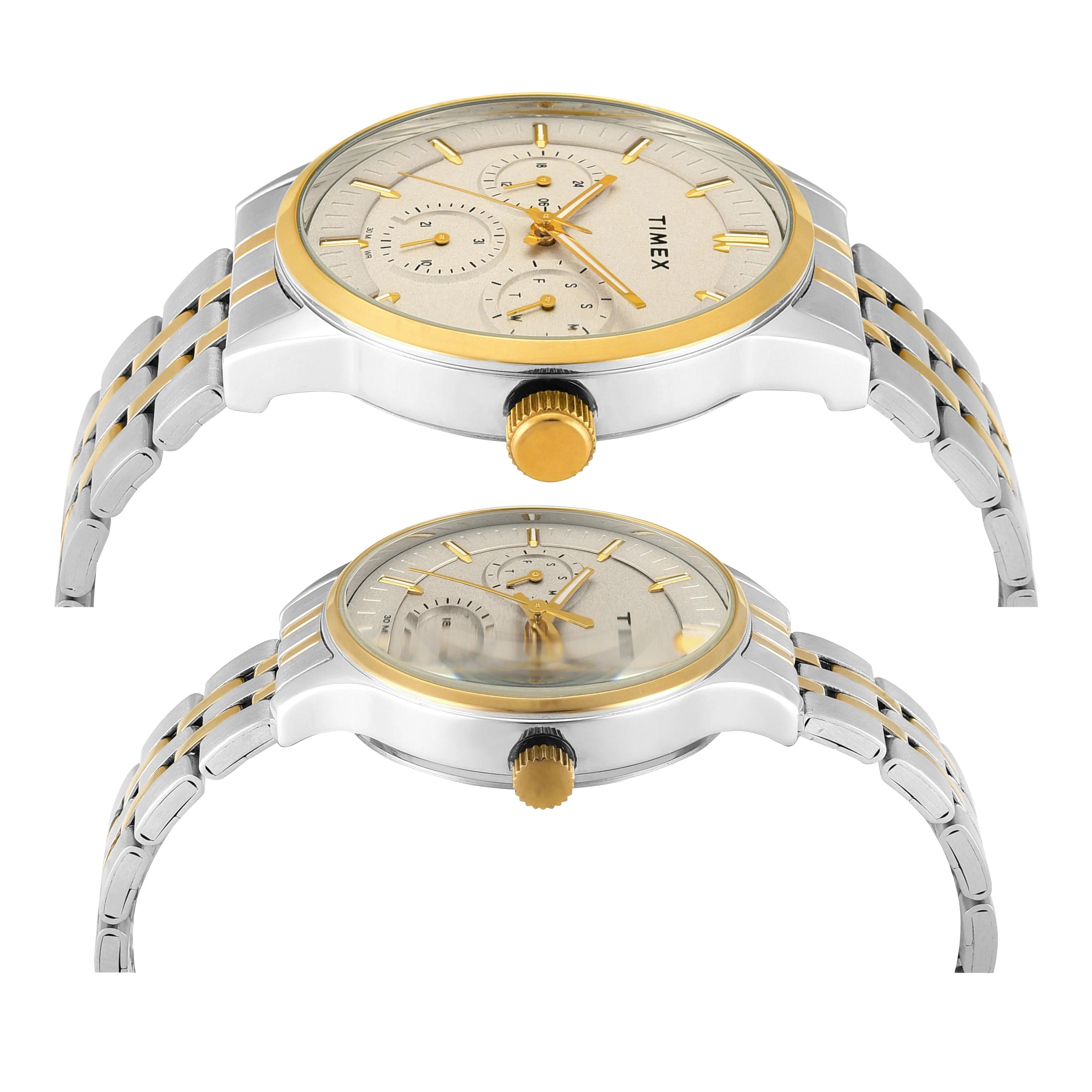 Timex TW00PR317 | TIMEX Pairs Grey Round Dial Analog Watch