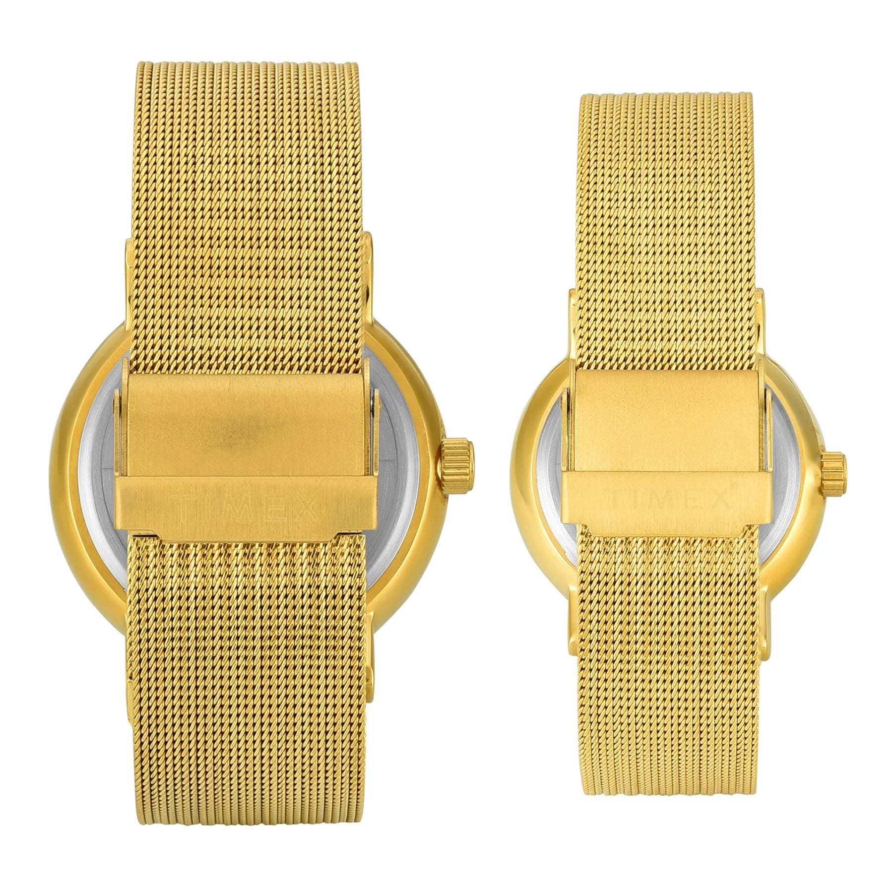 Timex TW00PR342 | TIMEX Green Round Dial Analog Pair's Watch