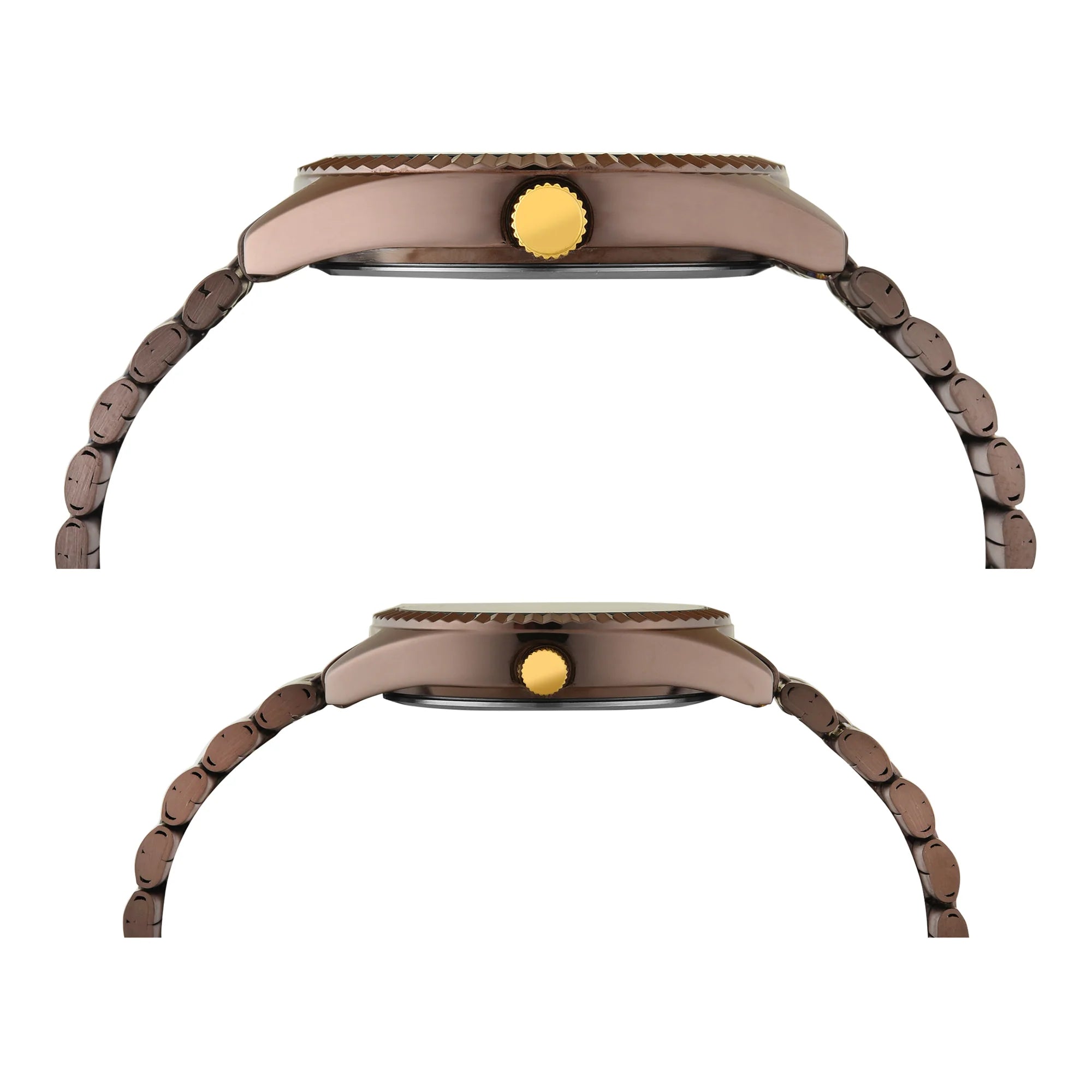 Timex TW00PR344 | TIMEX Trendline Brown Round Dial Analog