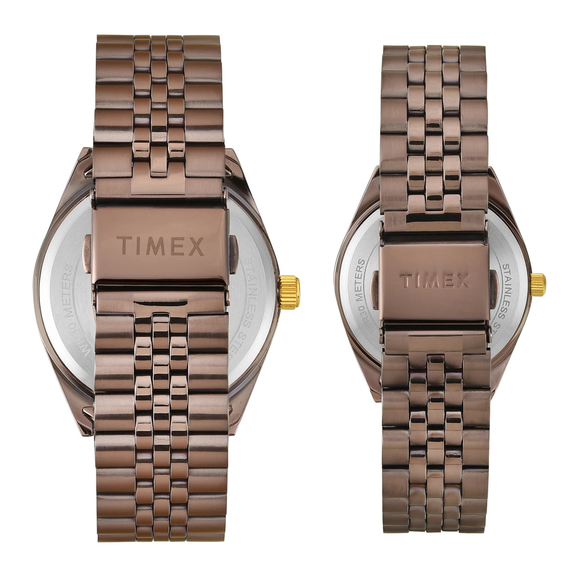 Timex TW00PR344 | TIMEX Trendline Brown Round Dial Analog