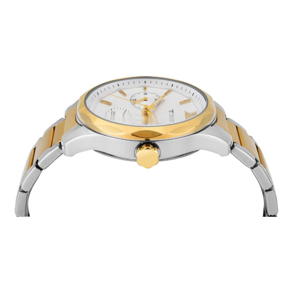 Timex TW0TG7624 | Timex Men White Round Multifunction Dial Watch