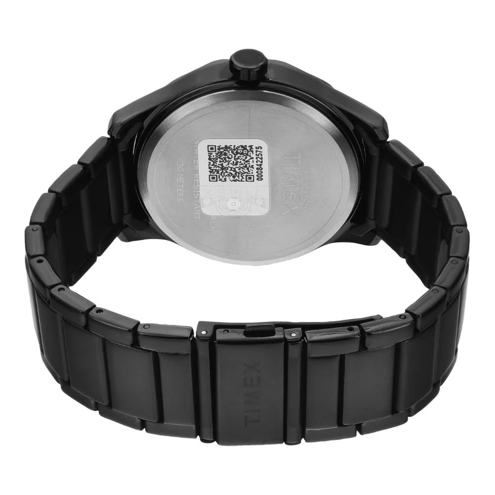 Timex TW0TG7625 | Timex Men Black Round Multifunction Dial Watch