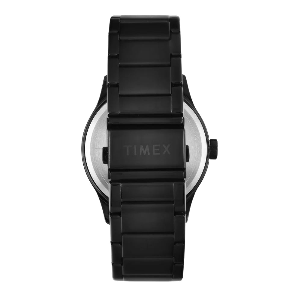 Timex TW0TG7625 | Timex Men Black Round Multifunction Dial Watch