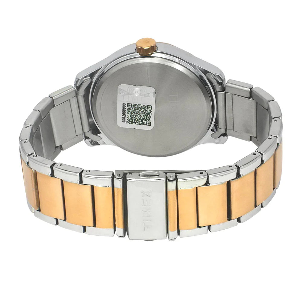 Timex TW0TG7629 | Timex Men Rose Gold Round Dial Analog Watch