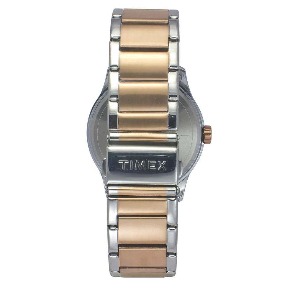 Timex TW0TG7629 | Timex Men Rose Gold Round Dial Analog Watch
