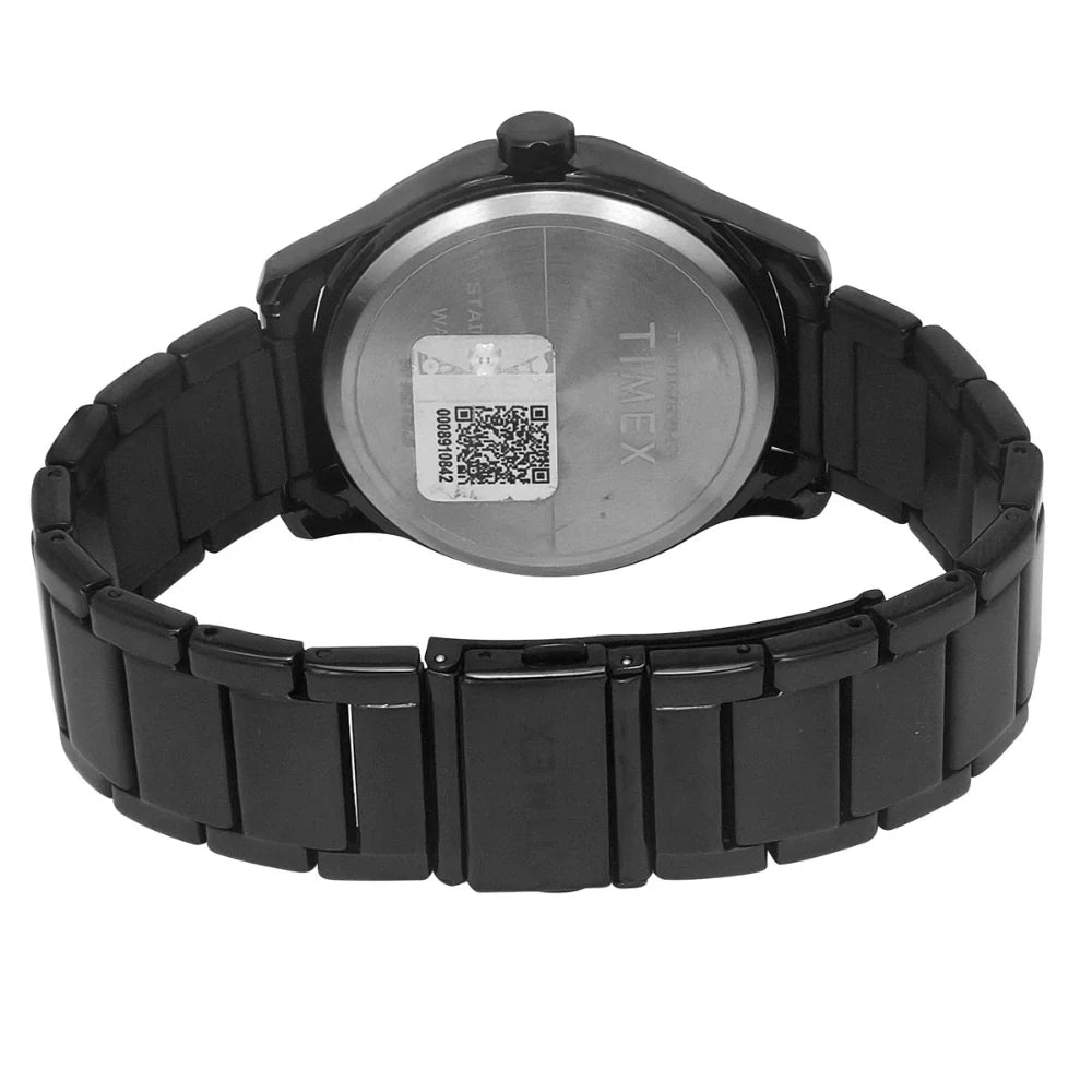 Timex TW0TG7630 | Timex Men Black Round Dial Analog Watch