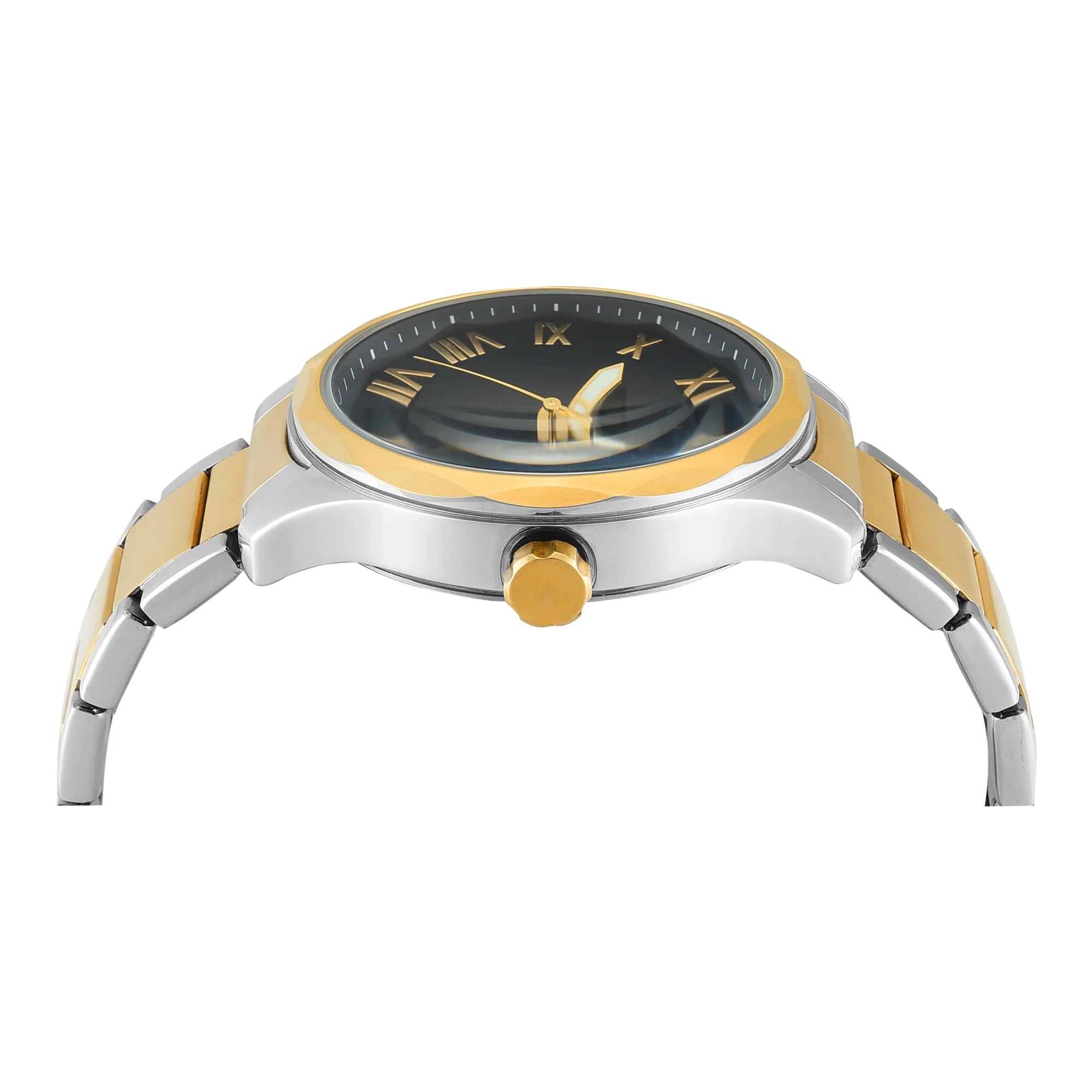 Timex TW0TG7642 | TIMEX Round Blue Dial Analog Men's Watch