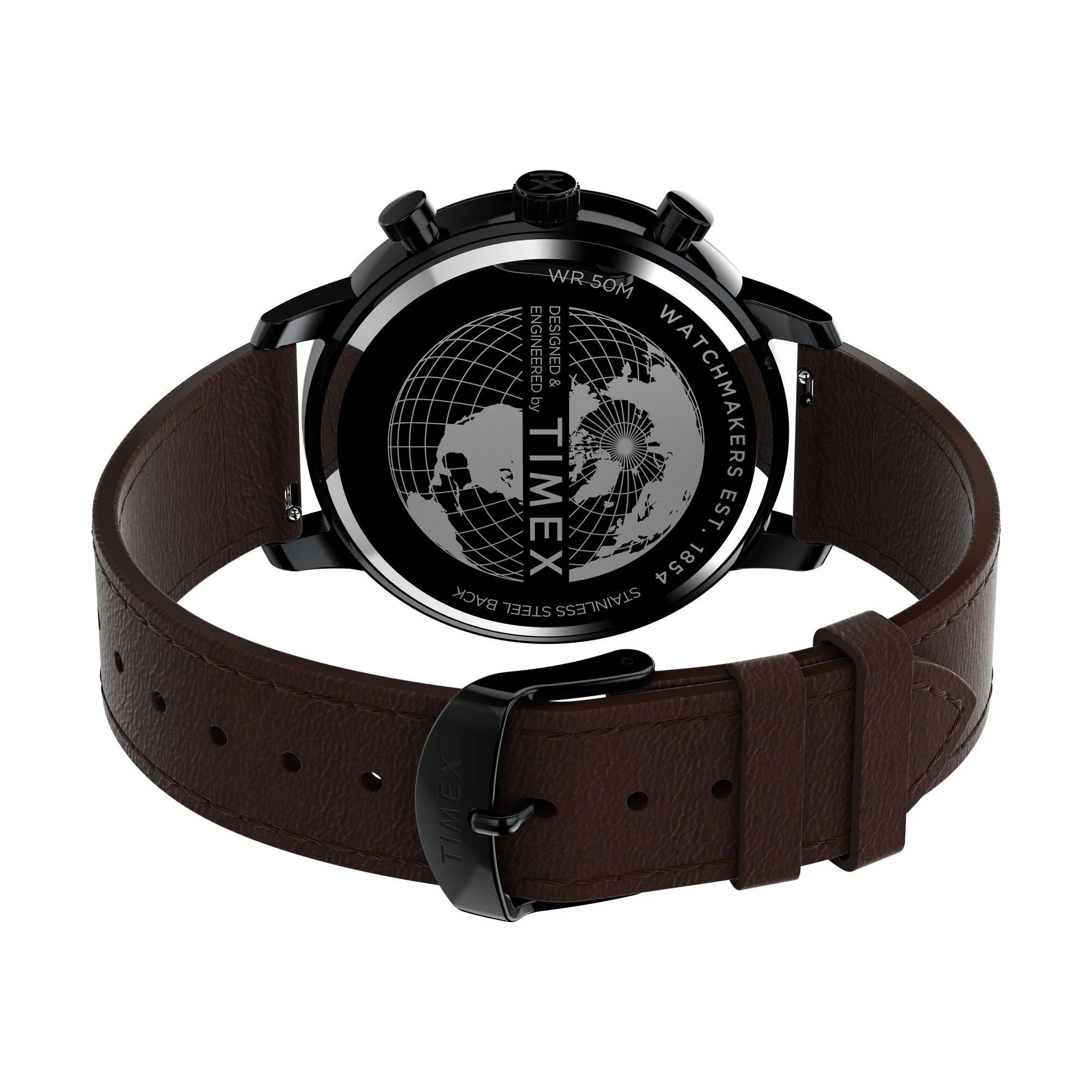 Timex TW2W13200UJ | TIMEX Trend Men Black Round Analog Watch