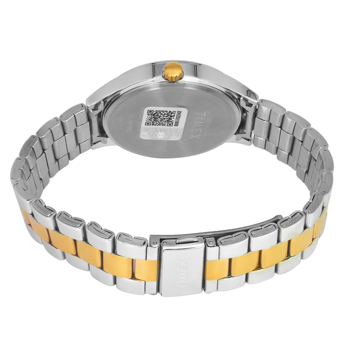 Timex TWEG18424 | Timex Men Multifunction White Round Brass Dial Watch
