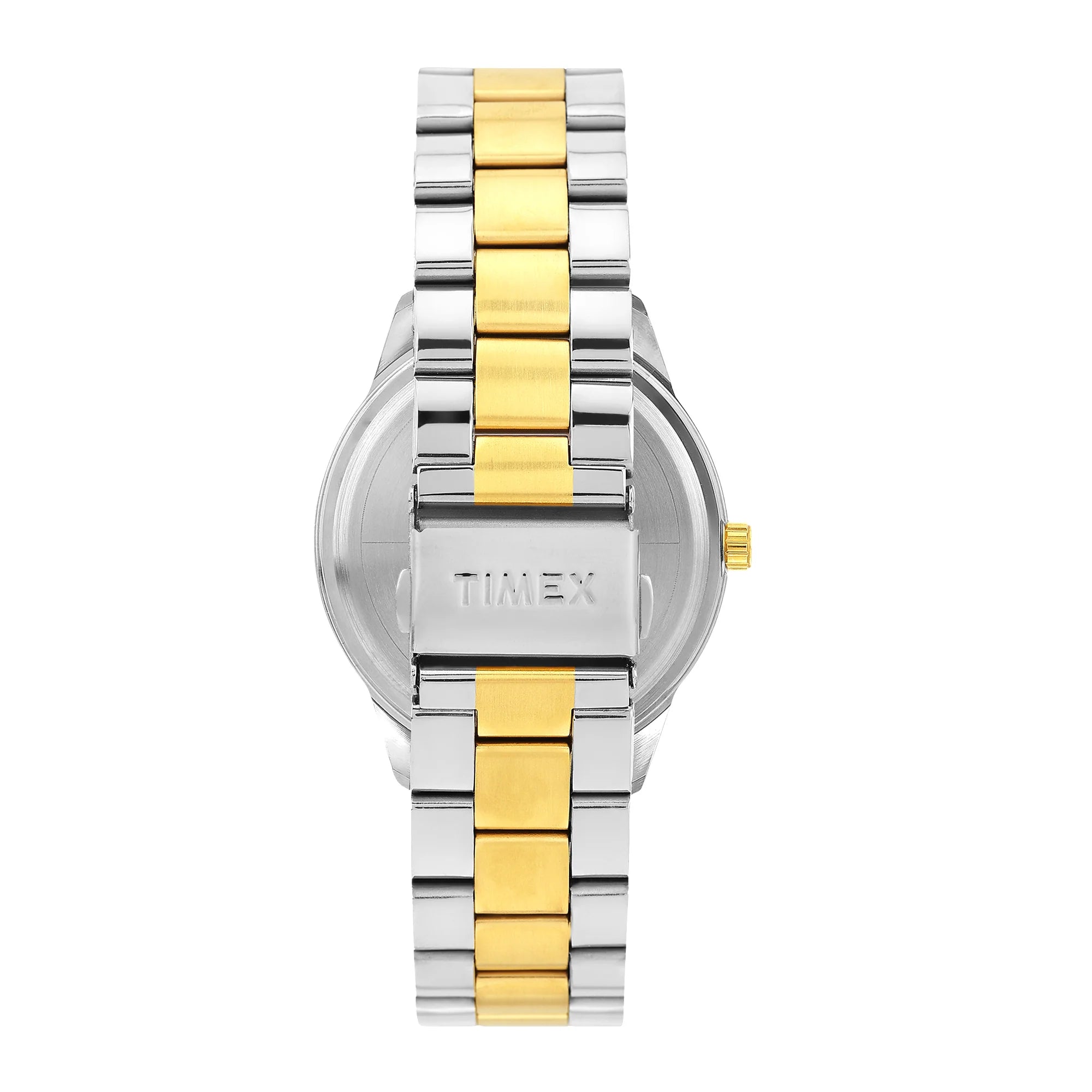 Timex TWEG18528 | TIMEX Men Silver Round Dial Analog Watch.