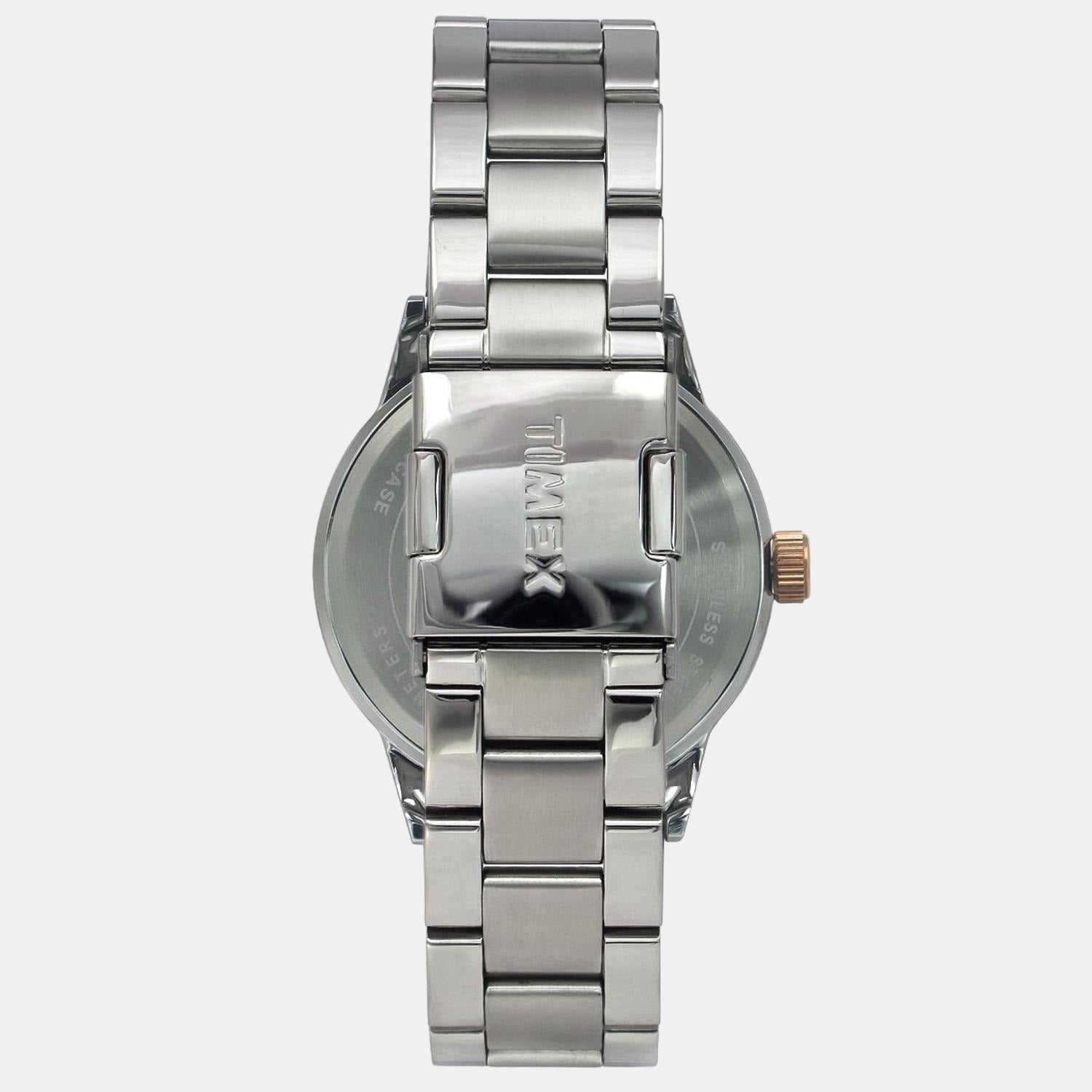 Fashion Men Quartz Blue Dial Multi-Function Stainless Steel Watch TWEG19901