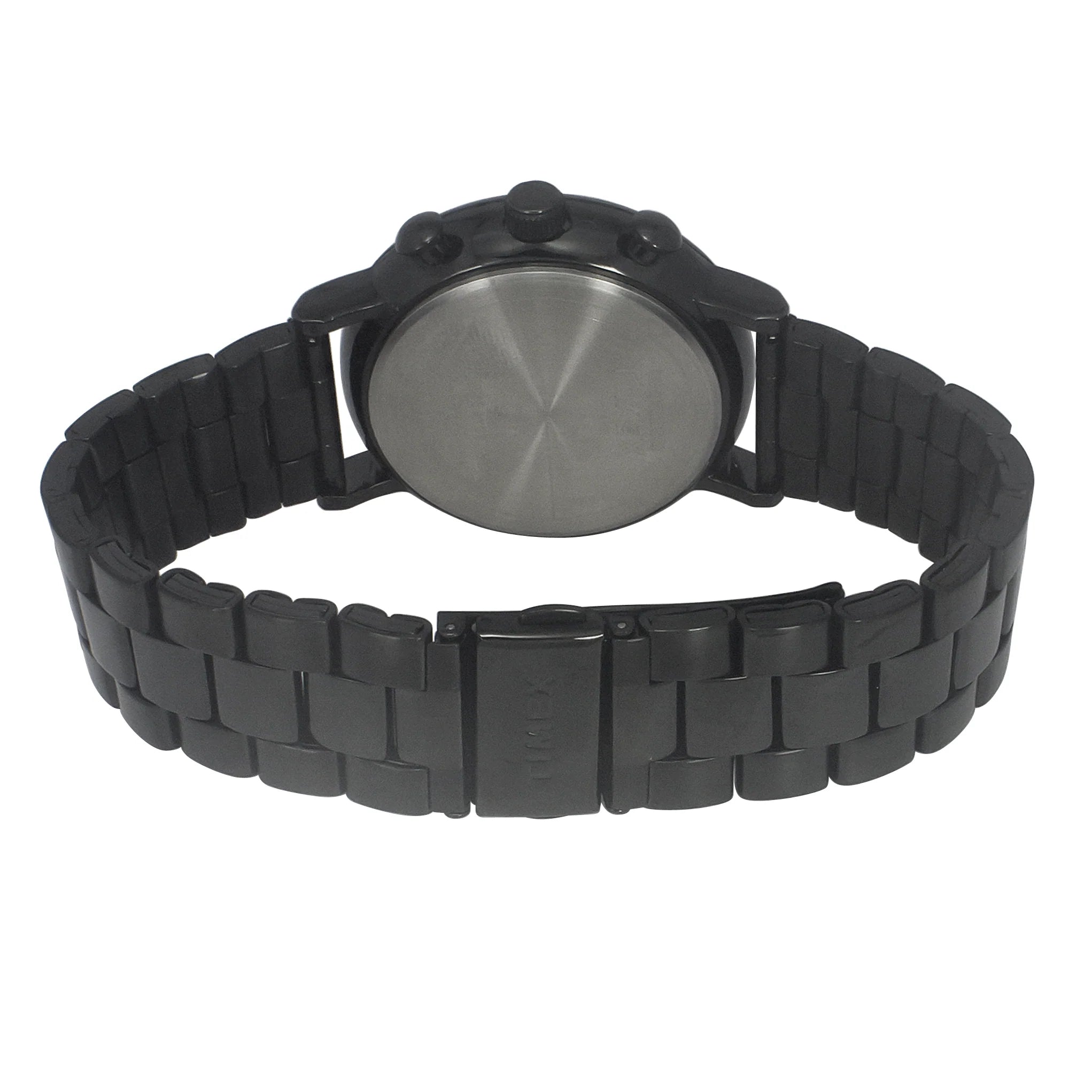 Timex TWEG20011 | Timex Fashion Men's Black Dial Round Case Multifunction Function Watch
