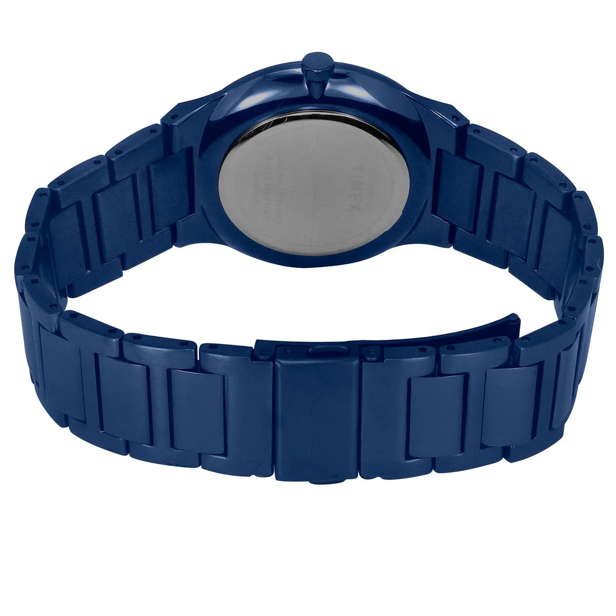 Timex TWEG23602 | Timex Men Analog Blue Round Stainless Steel Dial Watch.