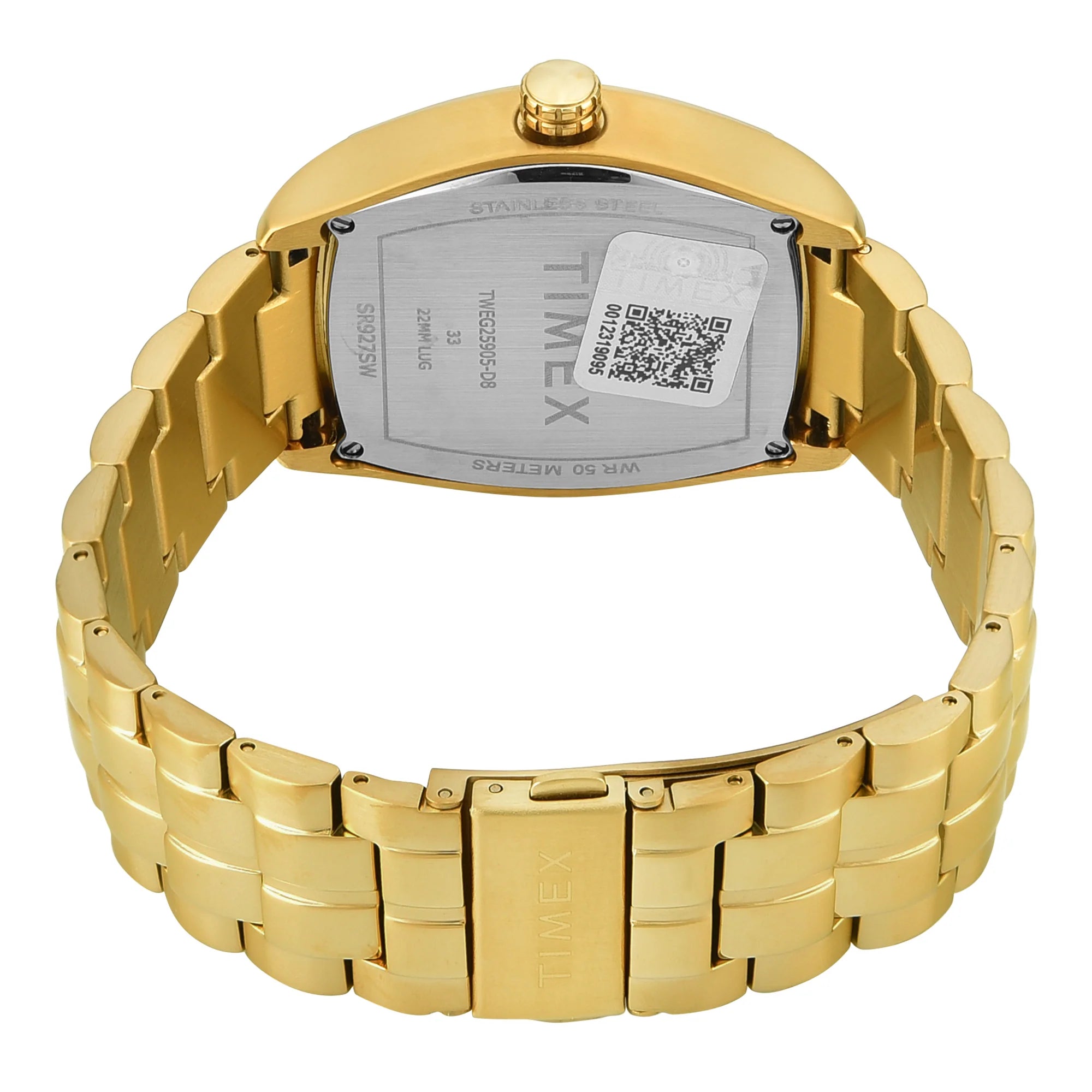 Timex TWEG25905 | TIMEX Green Tonneau Dial Analog Men's Watch.