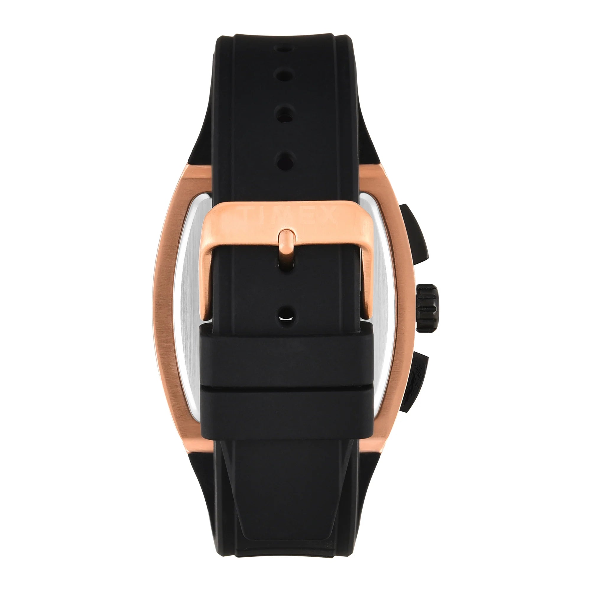 Timex TWEG26201 | TIMEX Vector Men Black Rectangle Chronograph Dial Analog Watch.