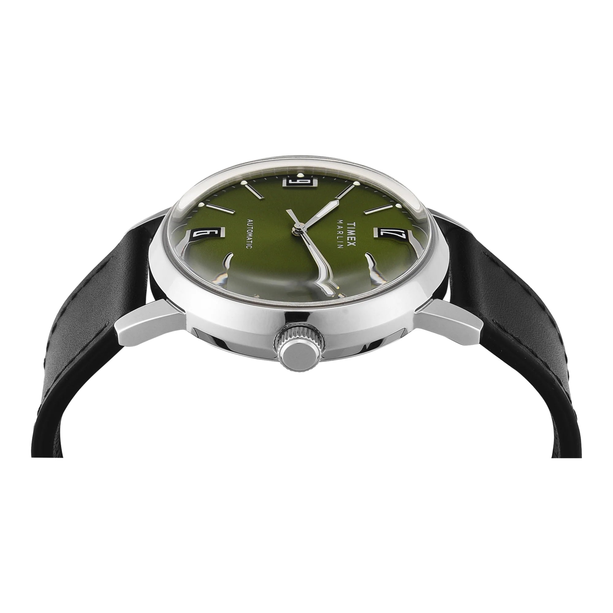 Timex TWEG26700 | Timex Marlin Green Round Dial Mechanical Automatic Men's Watch