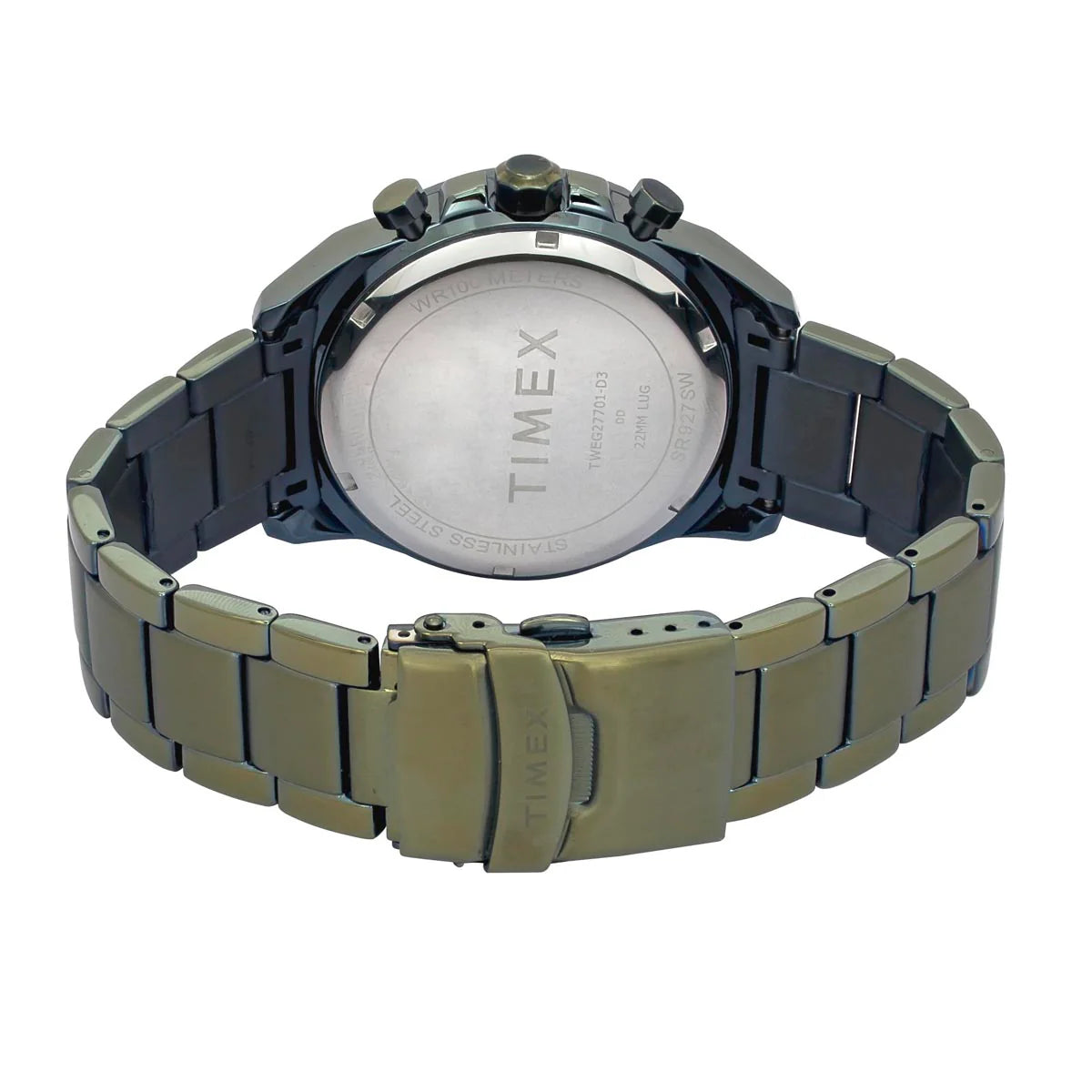Timex TWEG27701 | TIMEX Round Green Dial Analog Men's Watch.