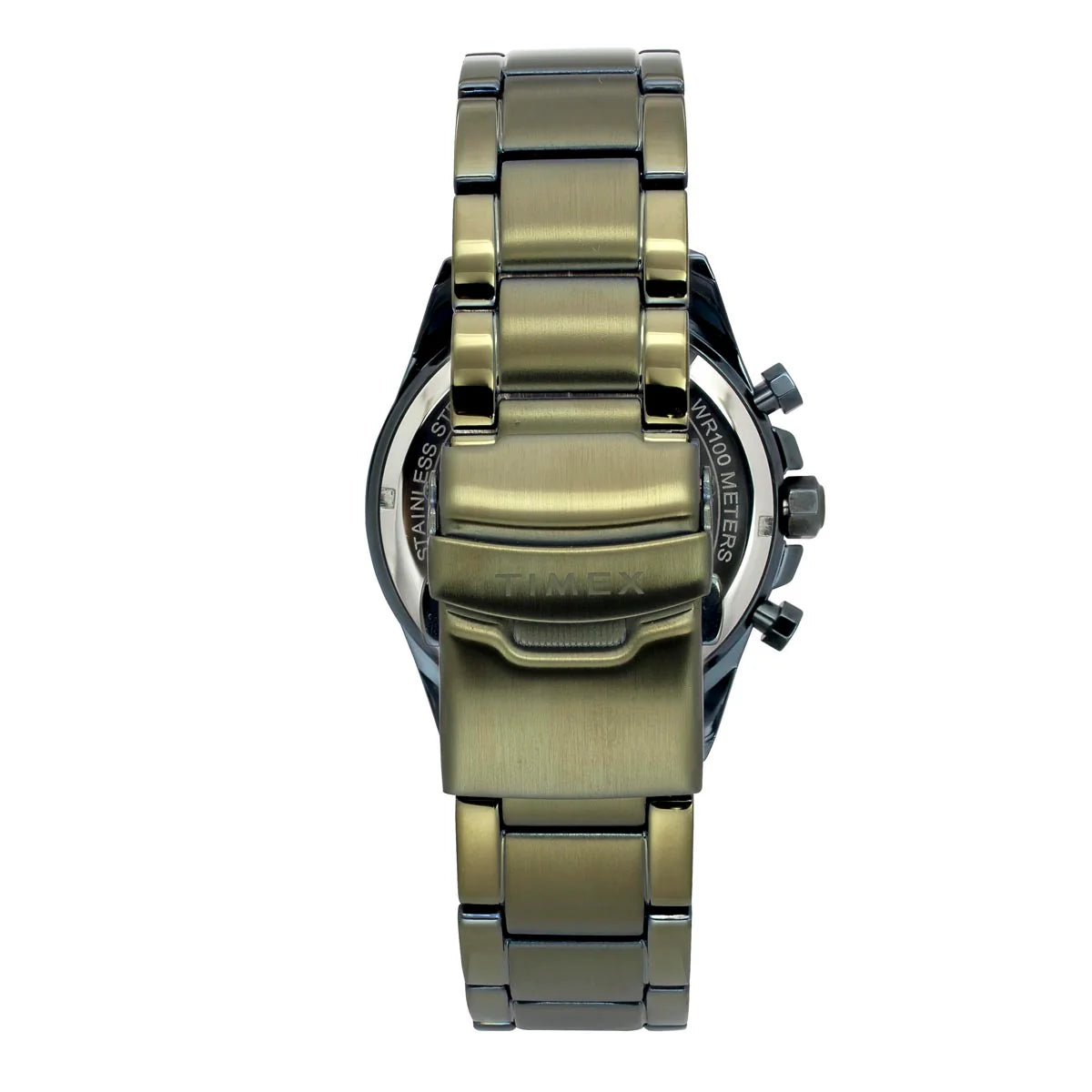 Timex TWEG27701 | TIMEX Round Green Dial Analog Men's Watch.