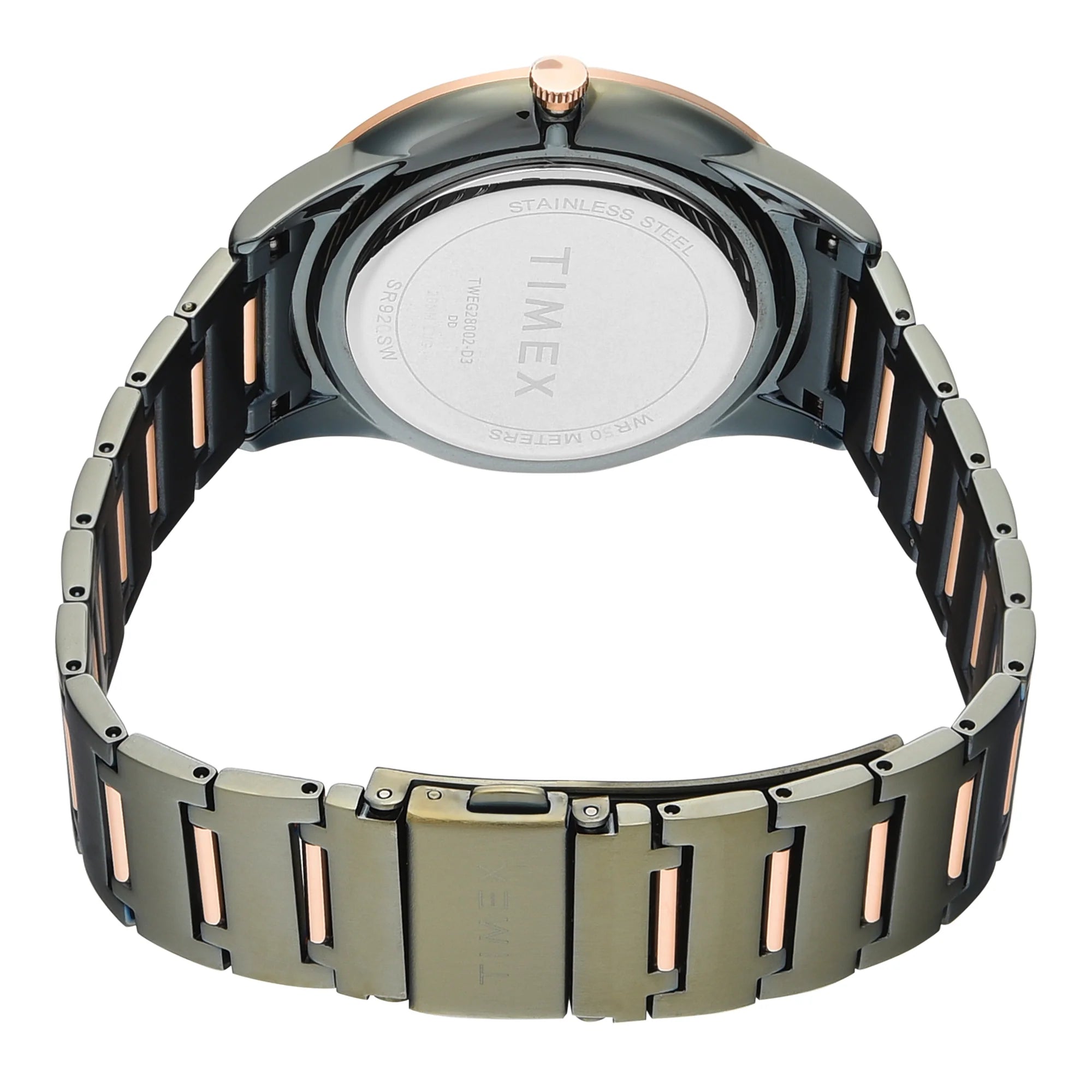 Timex TWEG28002 | TIMEX Round Green Dial Analog Men's Watch.