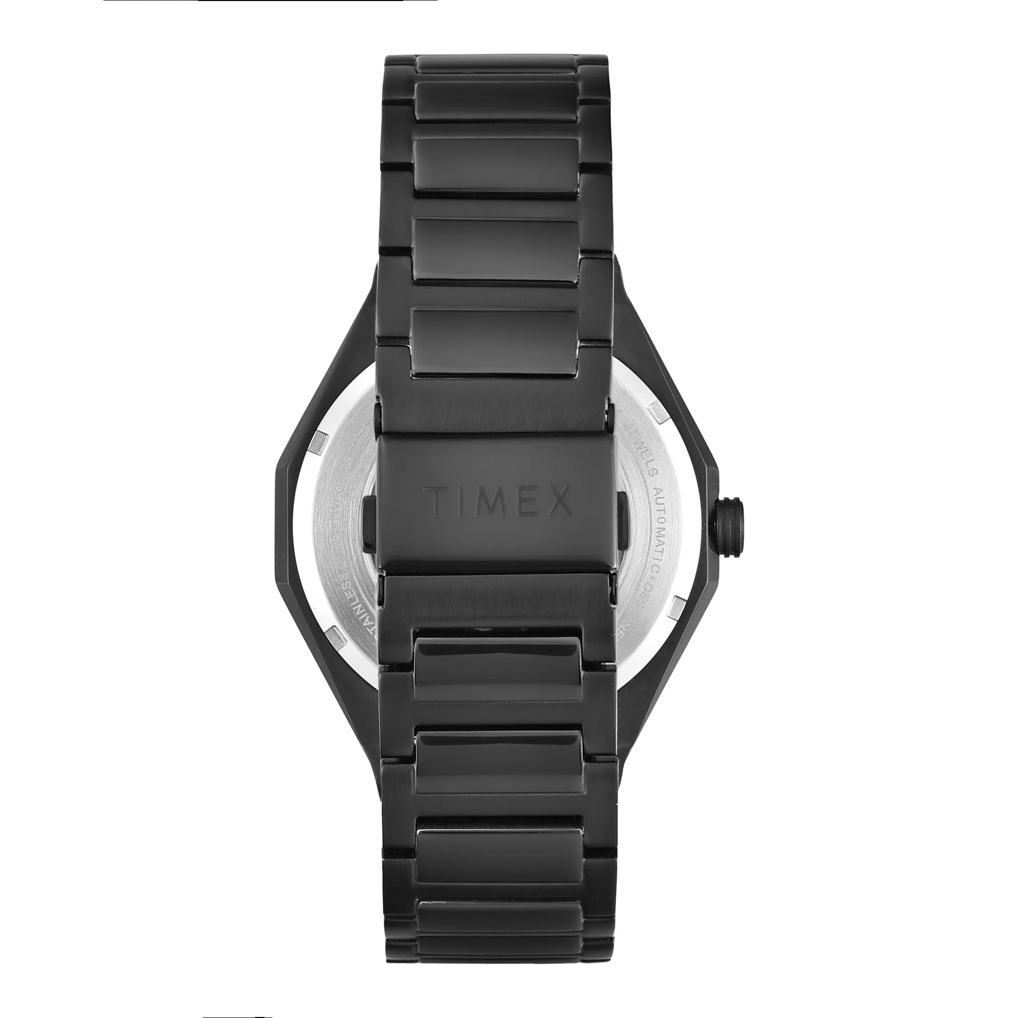 Timex TWEG33902 | Timex Signio Round 43mm Black Dial Automatic Men Watch.