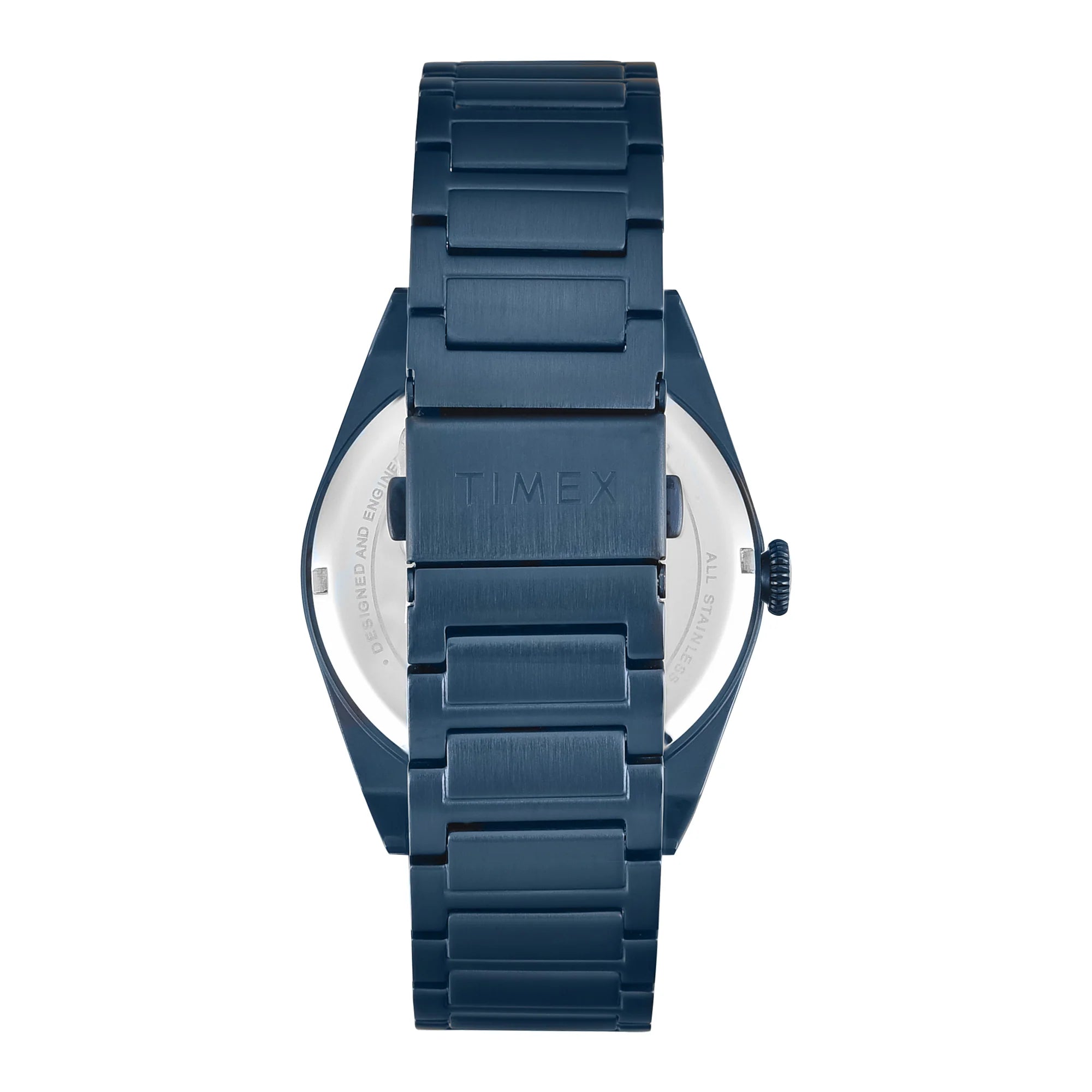 Timex TWEG34501 | Timex Signio Round 42mm Blue Dial Analog Men Watch