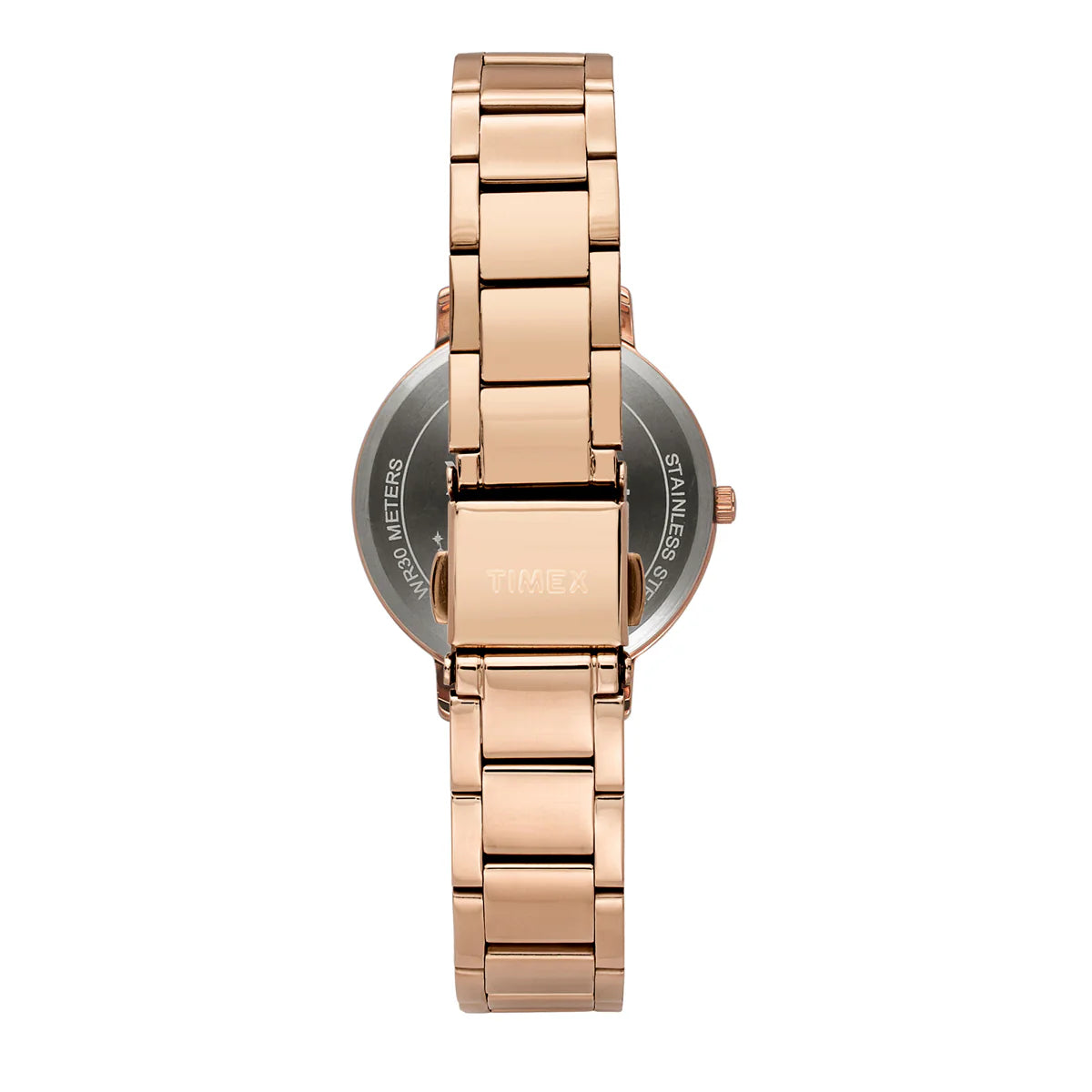 Timex TWEL18721 | TIMEX Brown Round Dial Analog Women's Watch