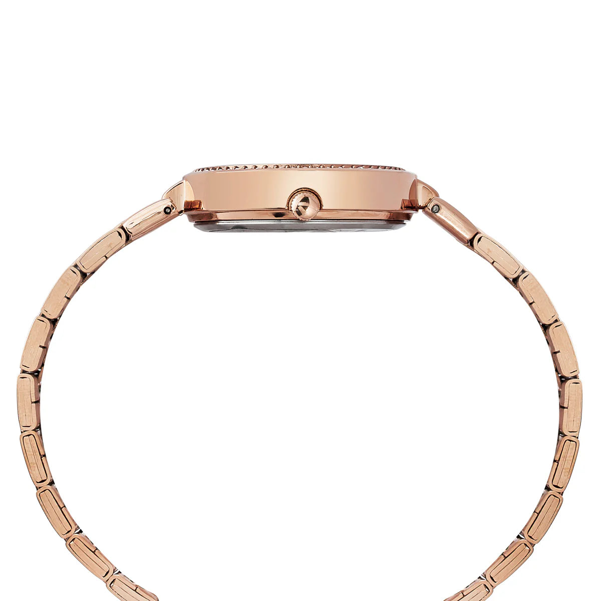 Timex TWEL18721 | TIMEX Brown Round Dial Analog Women's Watch