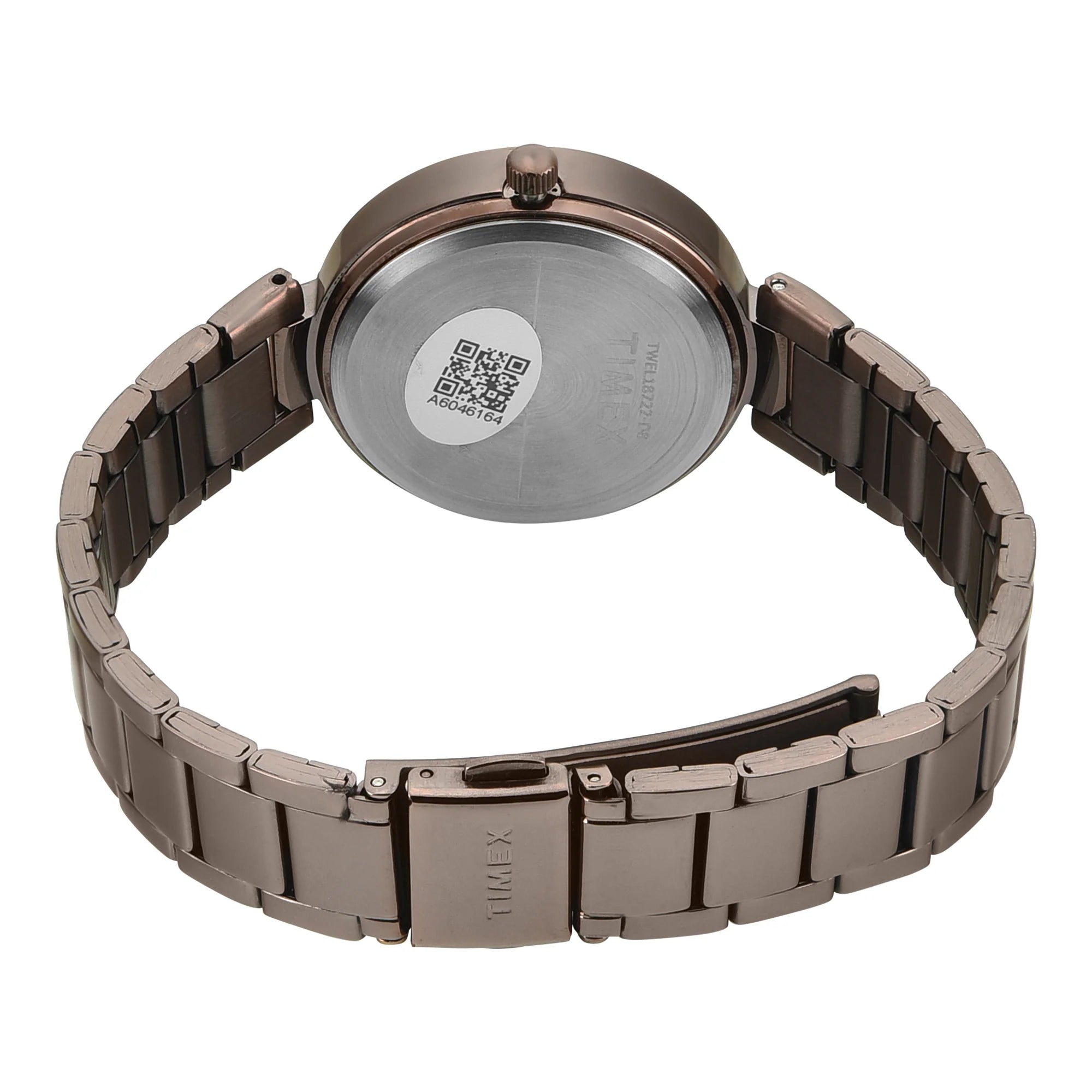 Timex TWEL18722 | TIMEX Brown Round Dial Analog Women's Watch