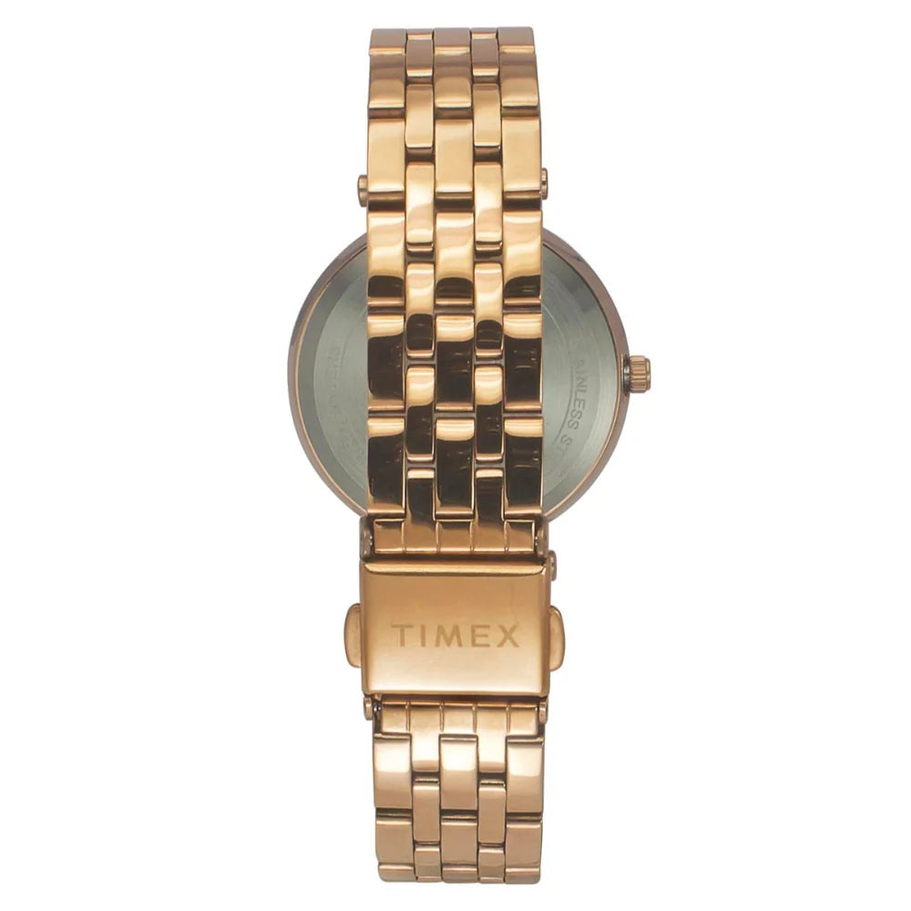 Timex TWEL19102 | Timex Cosmic Awe Women 2 Hands Round Dial Silver Watch