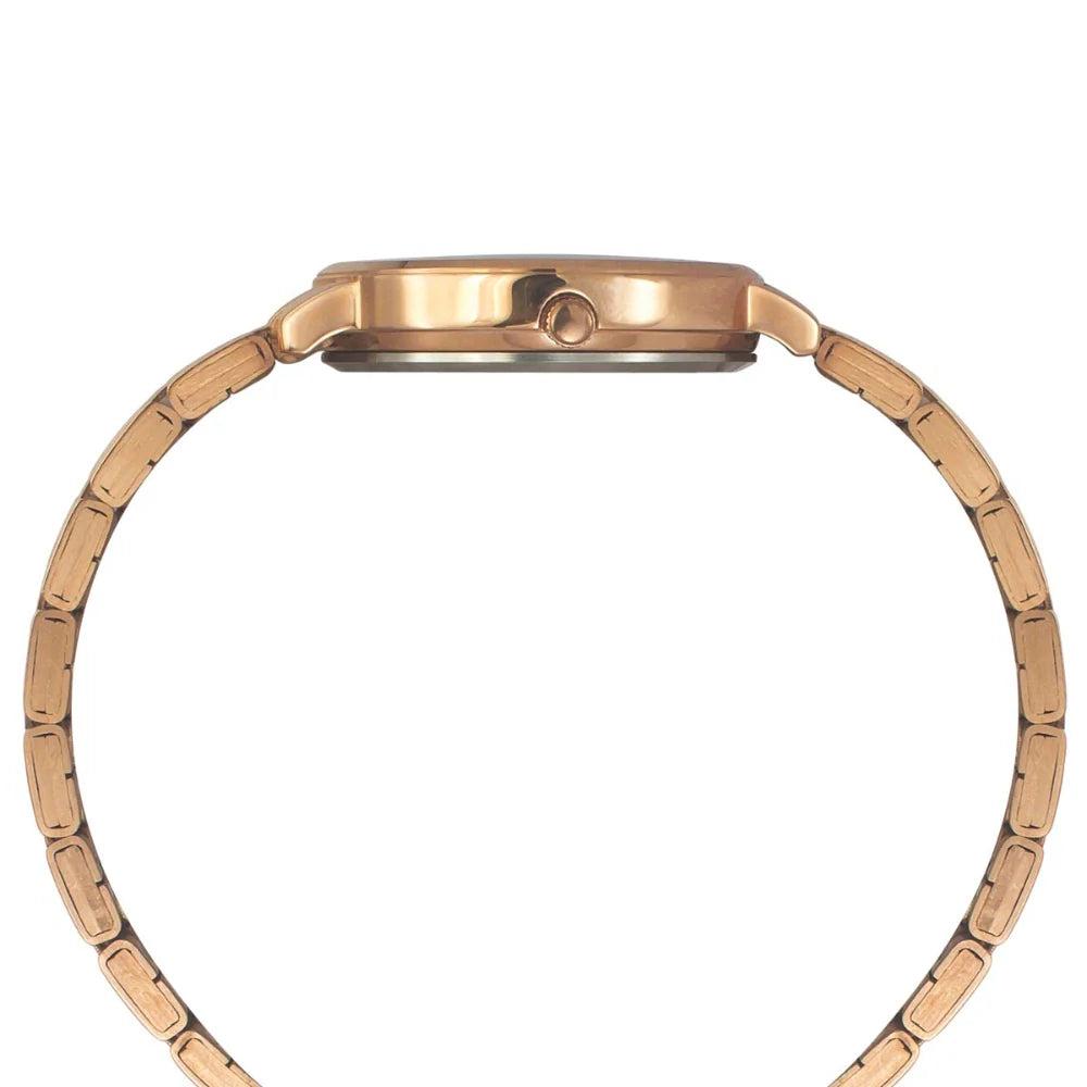 Timex TWEL19102 | Timex Cosmic Awe Women 2 Hands Round Dial Silver Watch