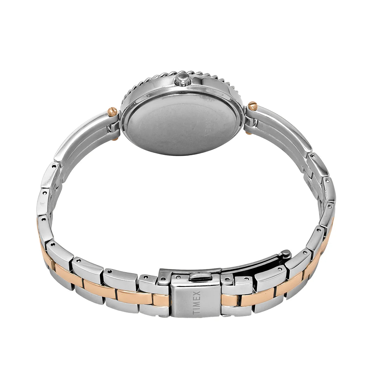 Timex TWEL24102 | TIMEX Fria White Round Dial Analog Women's Watch
