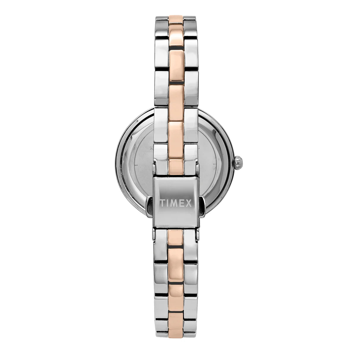 Timex TWEL24102 | TIMEX Fria White Round Dial Analog Women's Watch