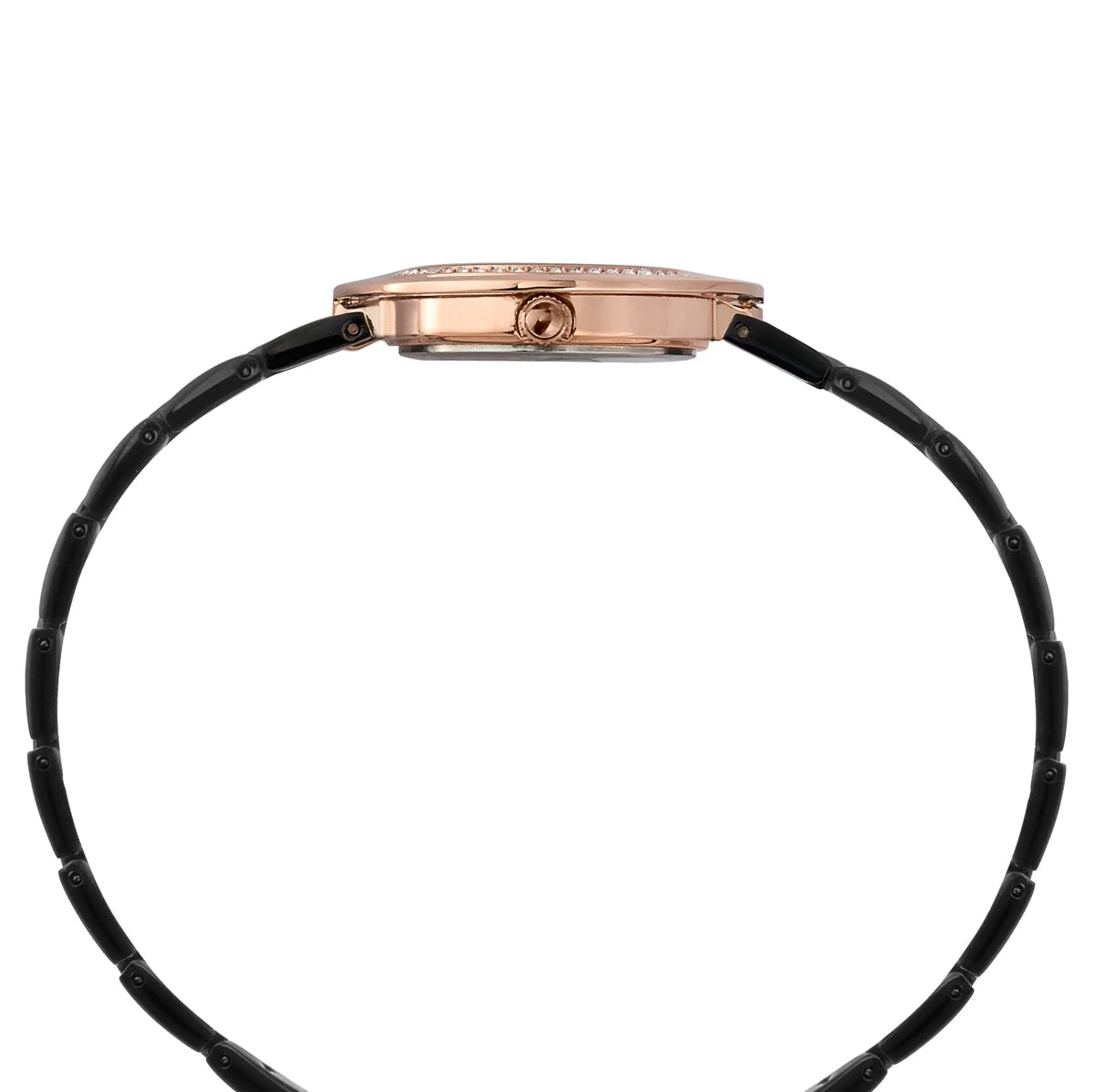 Timex TWEL24303 | TIMEX Fria Black Round Dial Analog Women's Watch