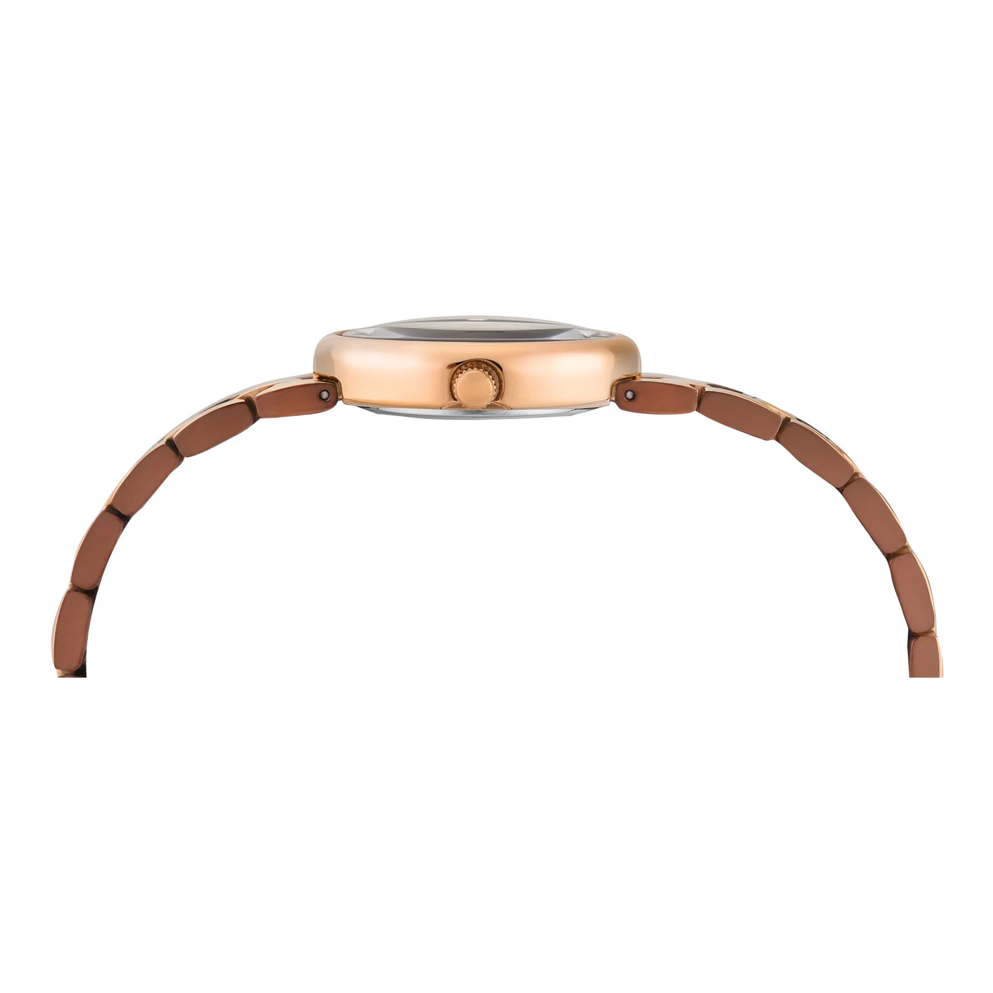 Timex TWEL27102 | Timex Trendline Oval 23mm Brown Dial Analog Women Watch