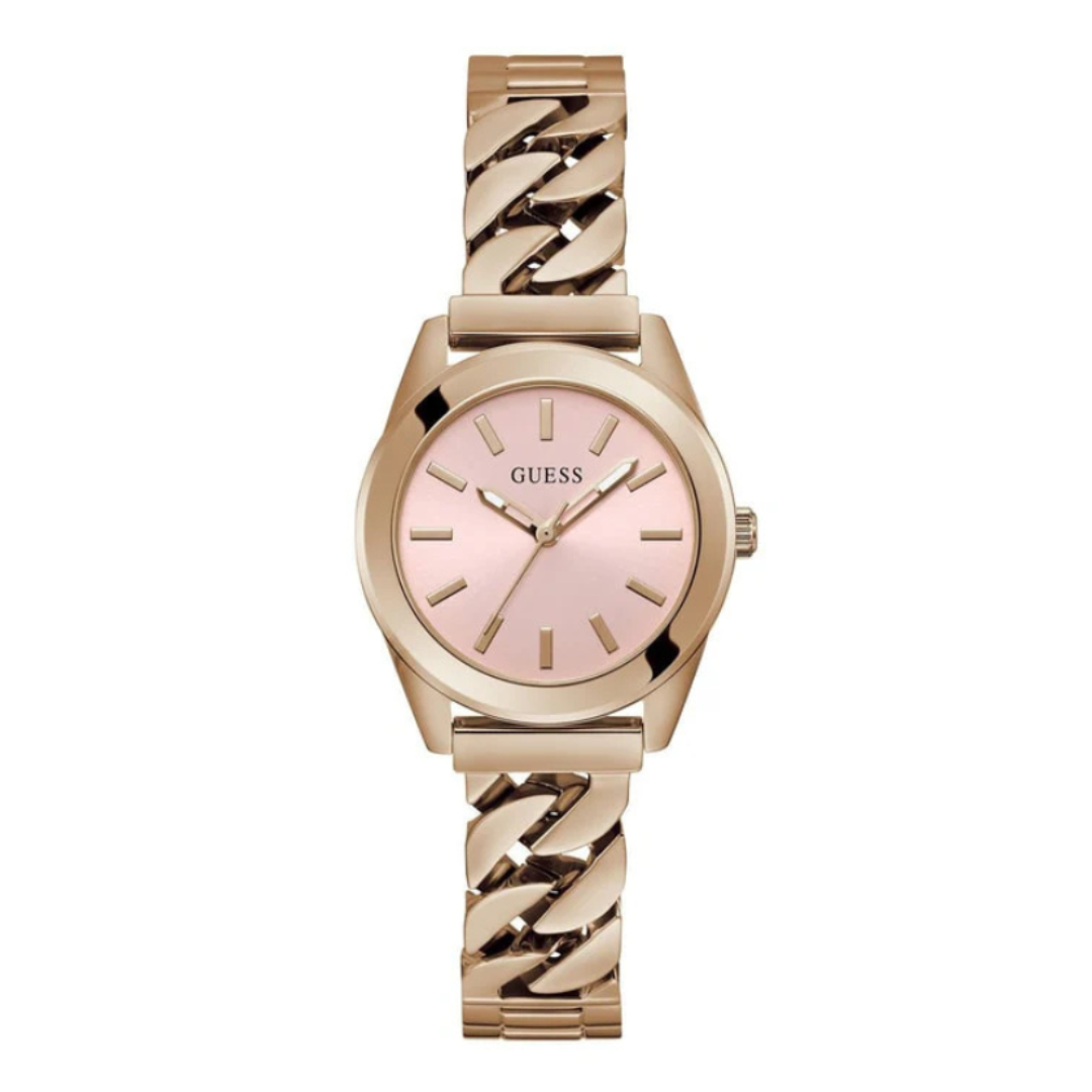 Guess GW0653L2 | Serena 32 mm Pink Stainless Steel Analogue Watch For Women