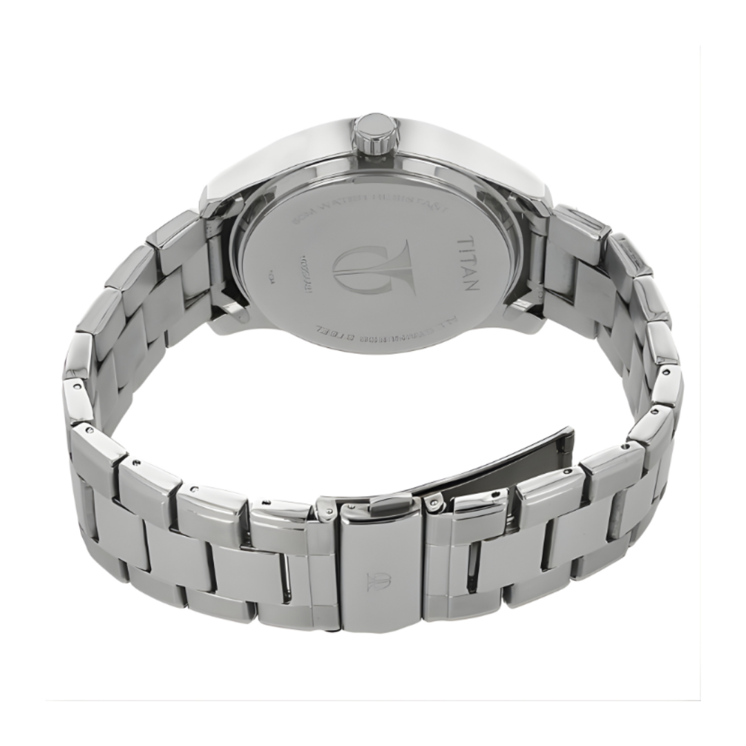 Titan 1632SM02 | Titan Quartz Multifunction Grey Dial Watch for Men