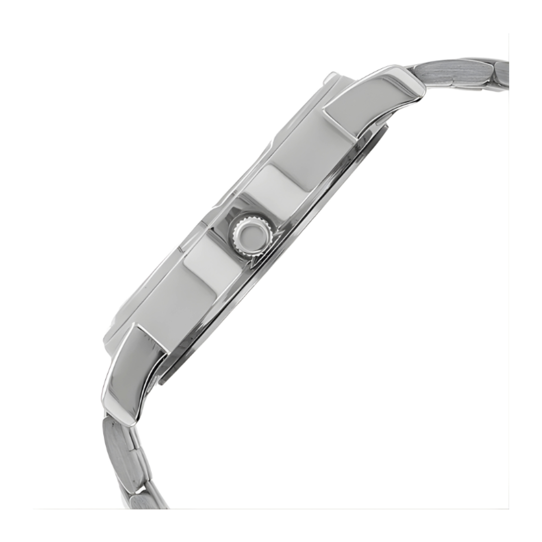 Titan 1639SM01 |Titan Karishma Quartz Analog Silver Dial Silver Stainless Steel Strap Watch For Men