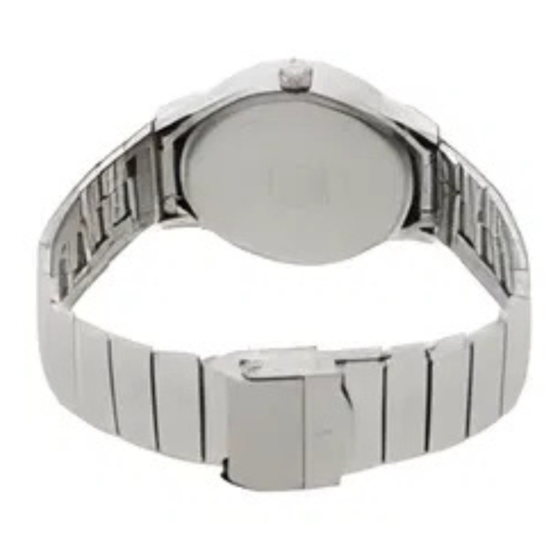 Titan 1585SM01 | Titan Analog Blue Dial Stainless Steel Strap watch for Men