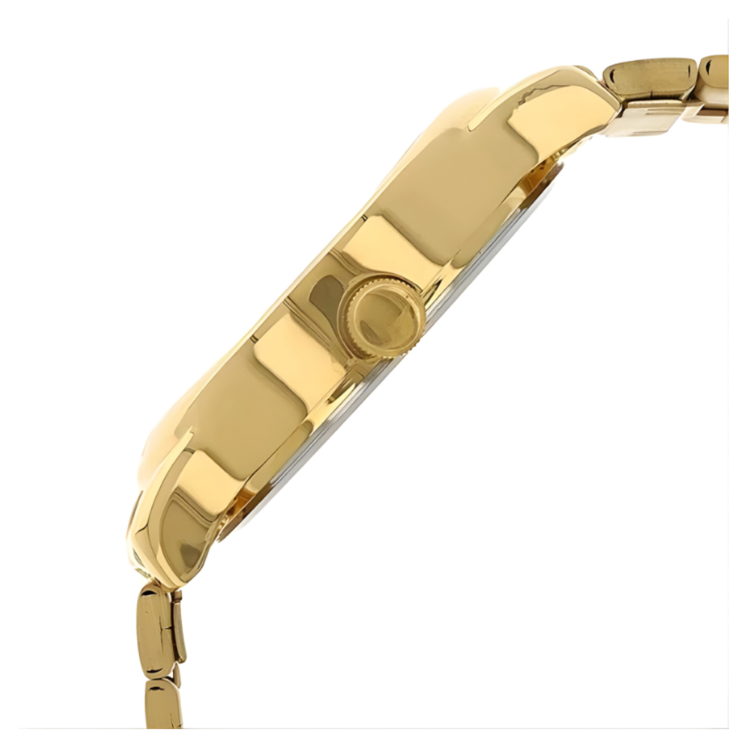 Titan 1580YM05 | Titan Analog with Day and Date Champagne Dial Metal Strap watch for Men