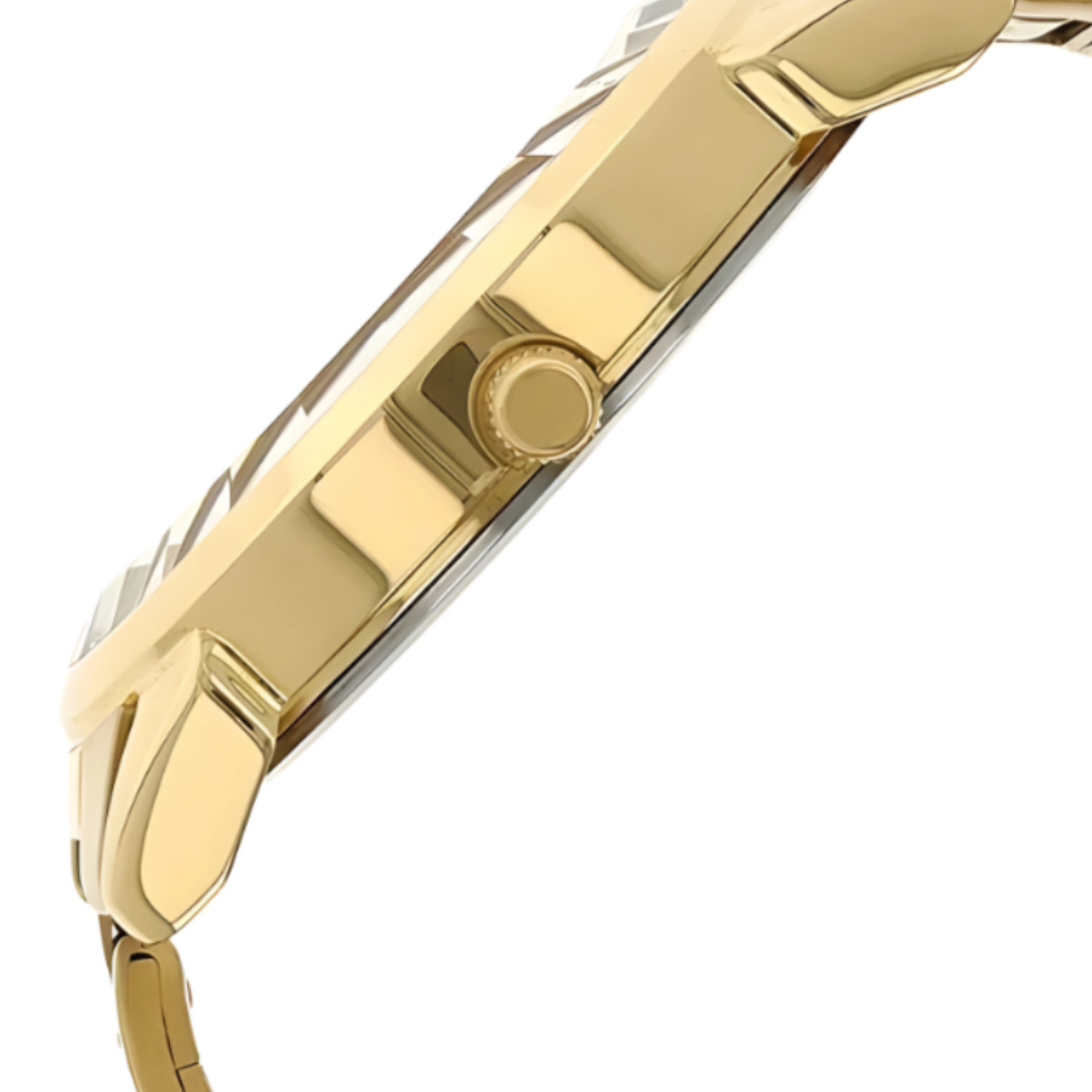 Titan 1521YM02 | Titan Quartz Analog with Date Champagne Dial Stainless Steel Strap Watch for Men