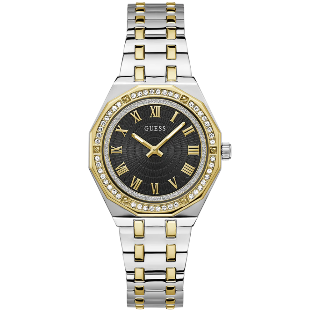 Guess GW0770L4 | Gd Desire Women Quartz Black Dial Analog Stainless Steel.