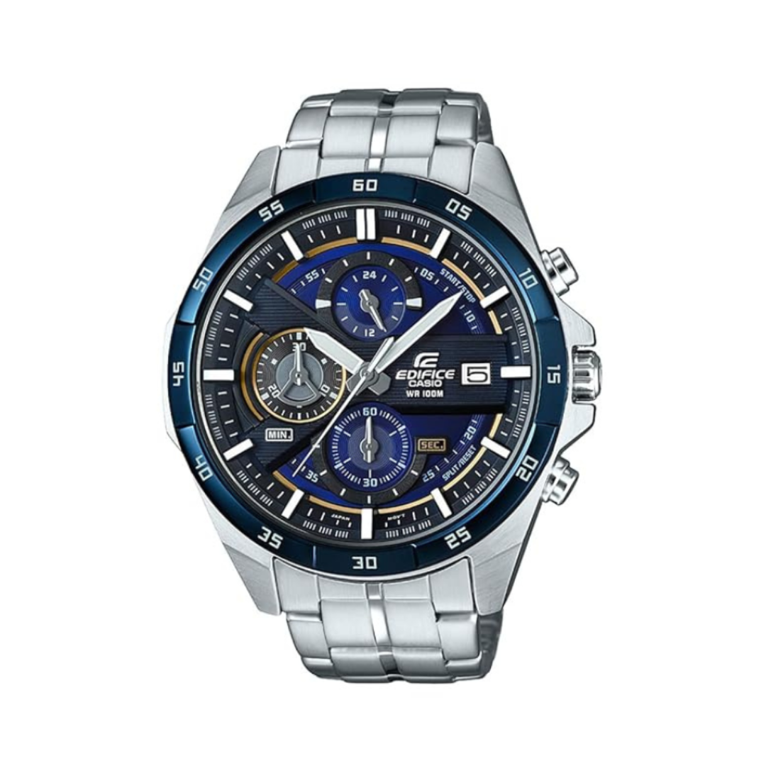 Casio EFR-556DB-2AVUDF EX362 | Edifice Men Quartz Blue Dial Chronograph Stainless Steel Watch