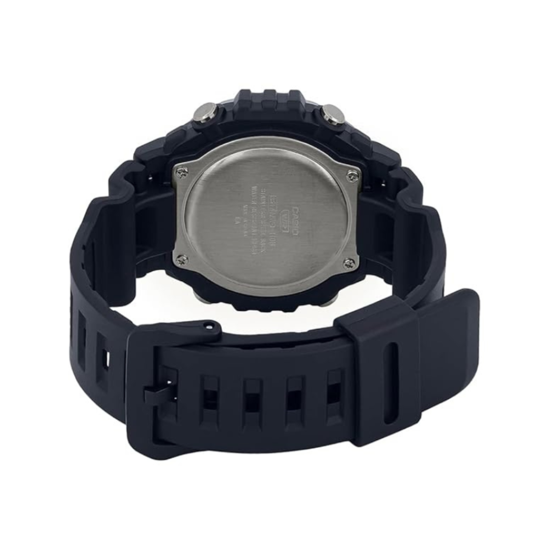 Casio MWD-110H-1AVDF D300 | Youth Unisex Quartz Black Dial Digital Resin Watch
