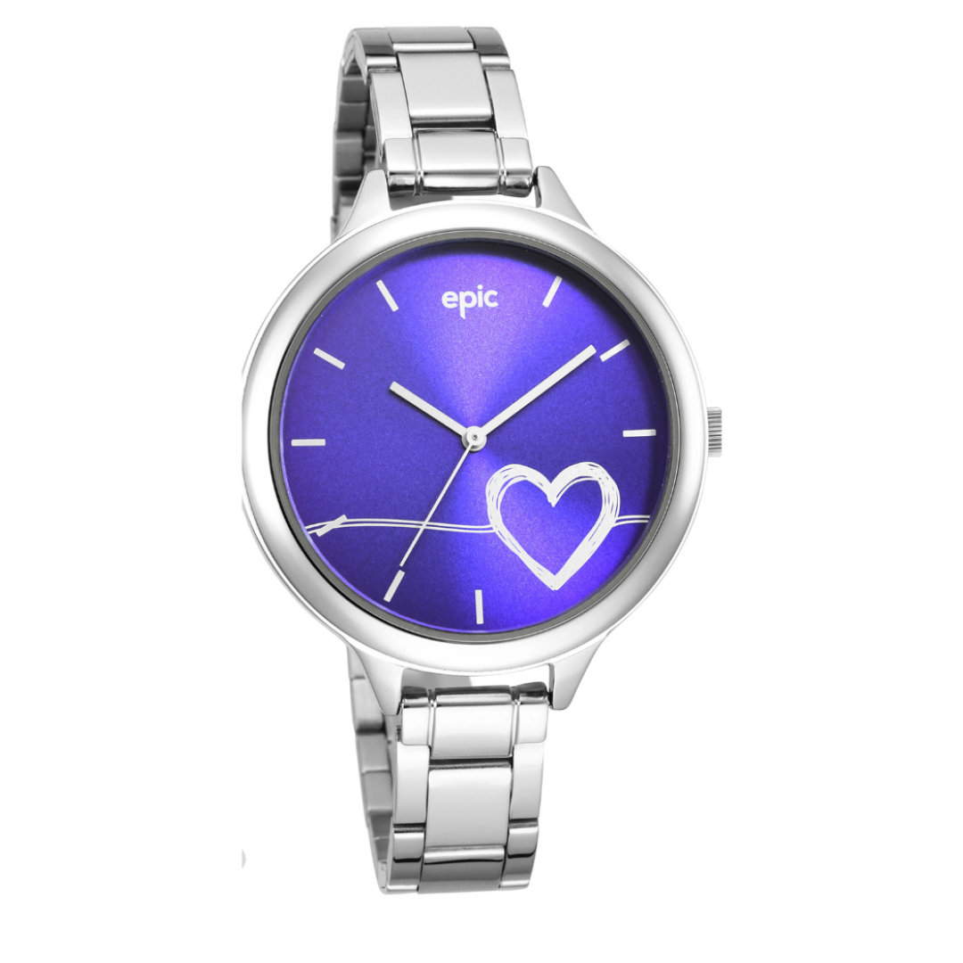 Sonata Epic EP20001SM04 | Epic Analog Watch for Women's
