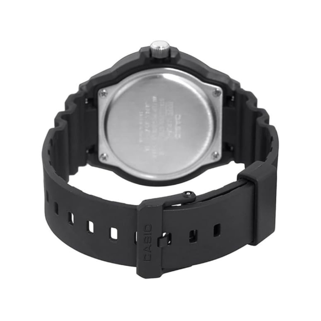 Casio MRW-200H-1EVDF A596 | Casio Youth Series Analog Black Dial Men's Watch