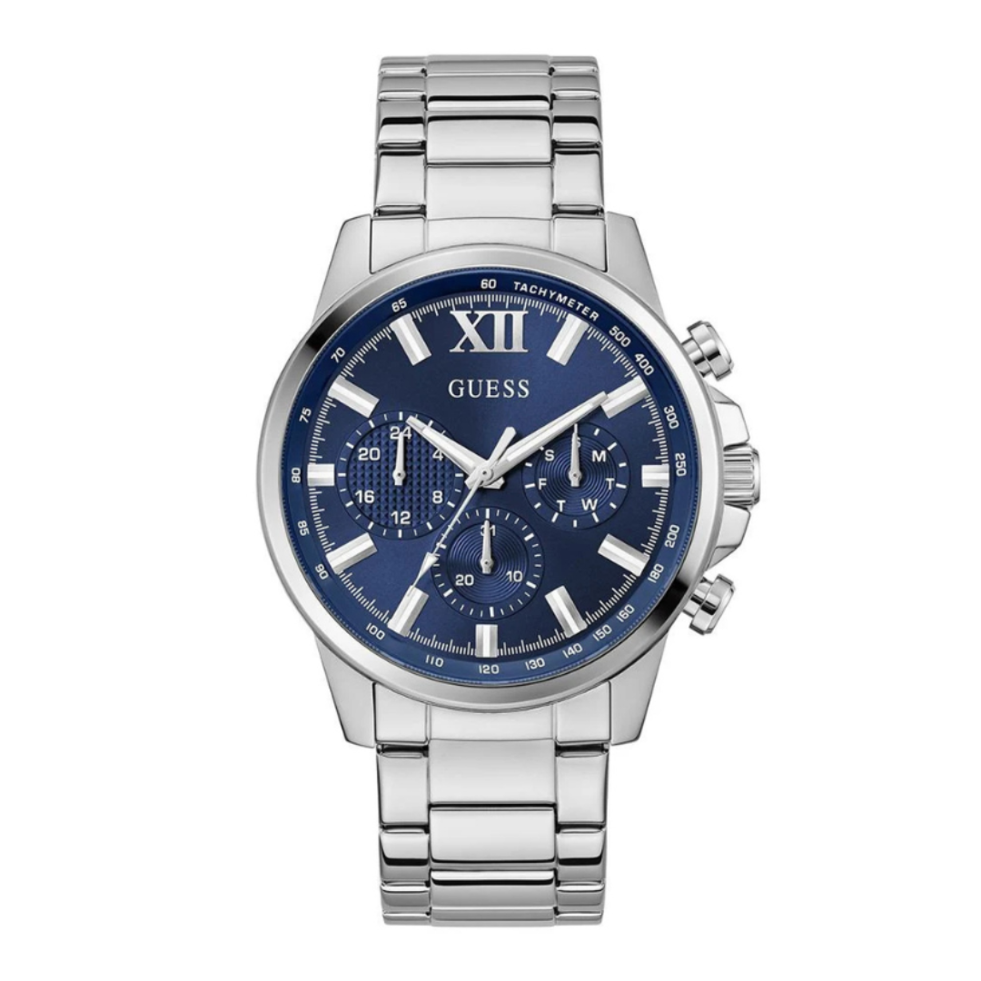 Guess GW0900G4 | Gd Walker Men Quartz Blue Dial Analog Stainless Steel