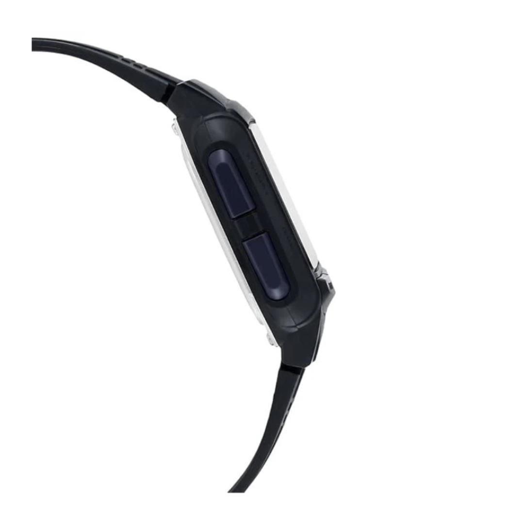 Casio DB-36-1AVDF DB23 | Vintage Unisex Quartz Black Dial Digital Resin Watch.