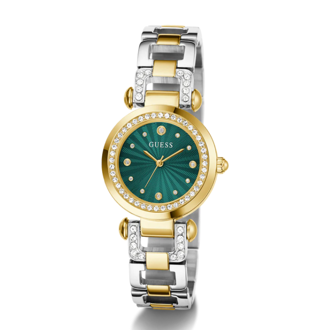 Guess GW0869L1 | Gb Ginger Women Quartz Green Dial Analog Stainless Steel.