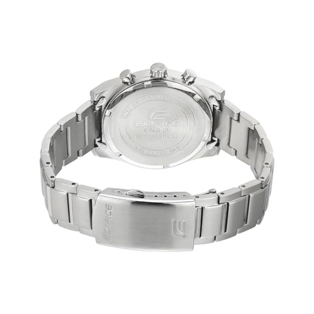 Casio EFB-730D-2AVUDF ED634 | Edifice Men Quartz Blue Dial Chronograph Stainless Steel Watch
